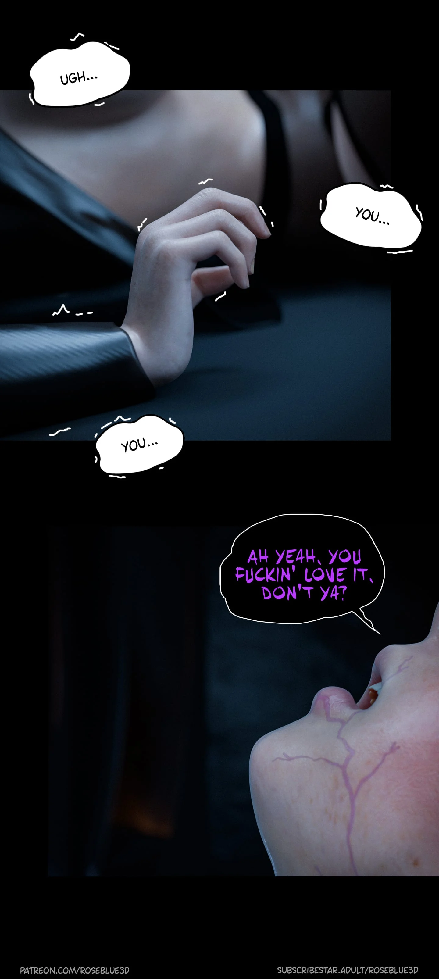 My Neighbor’s Widow [Rose Blue 3D] Chapter 34 - Page 8