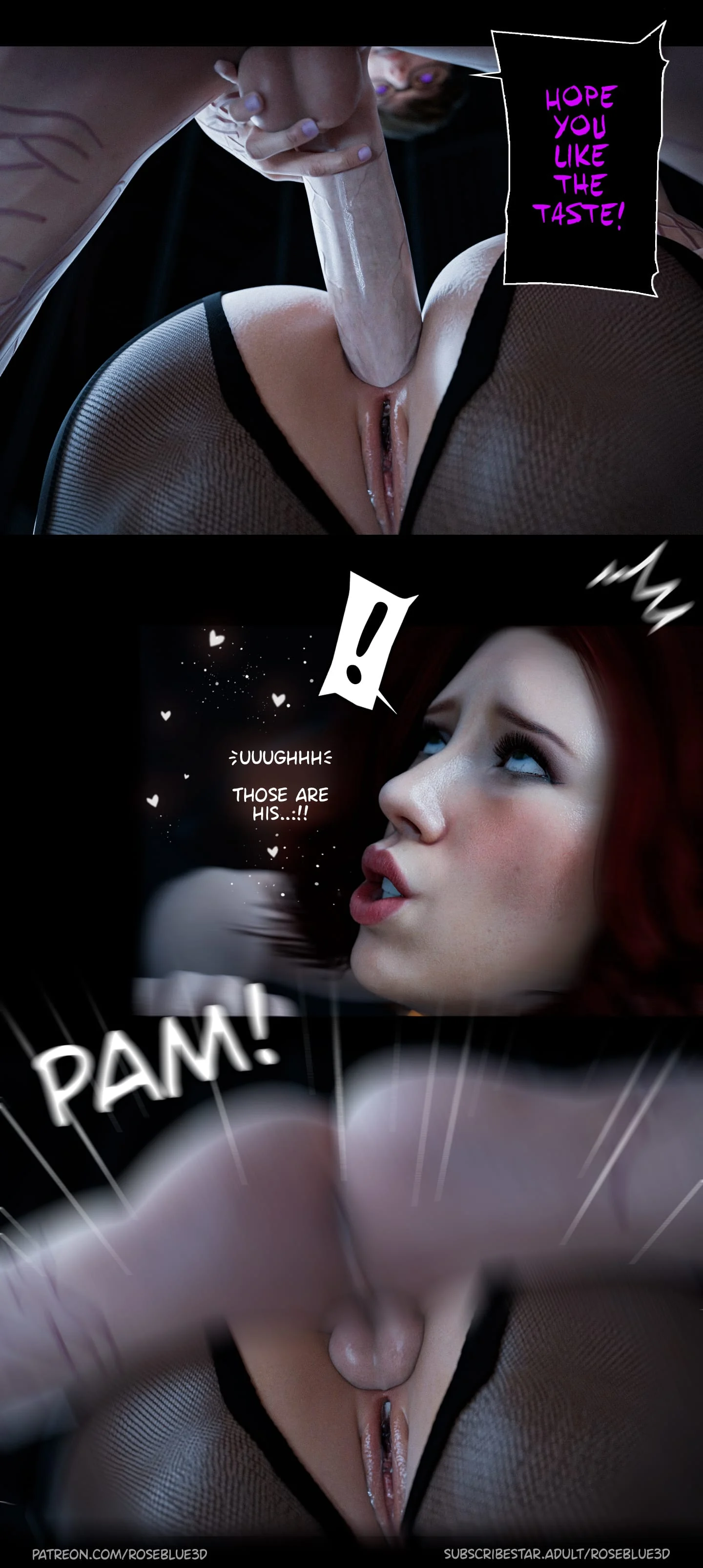 My Neighbor’s Widow [Rose Blue 3D] Chapter 34 - Page 80