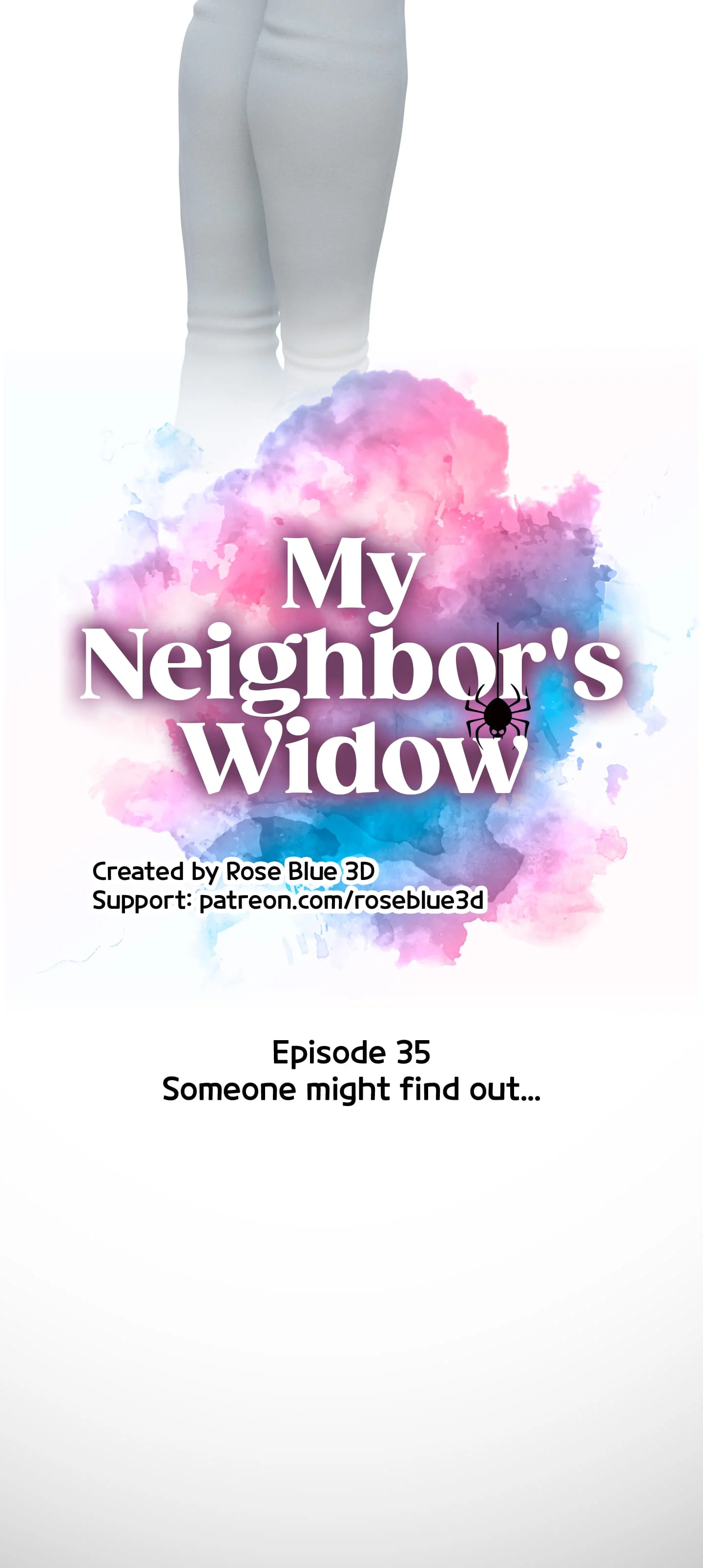 My Neighbor’s Widow [Rose Blue 3D] Chapter 35 - Page 21