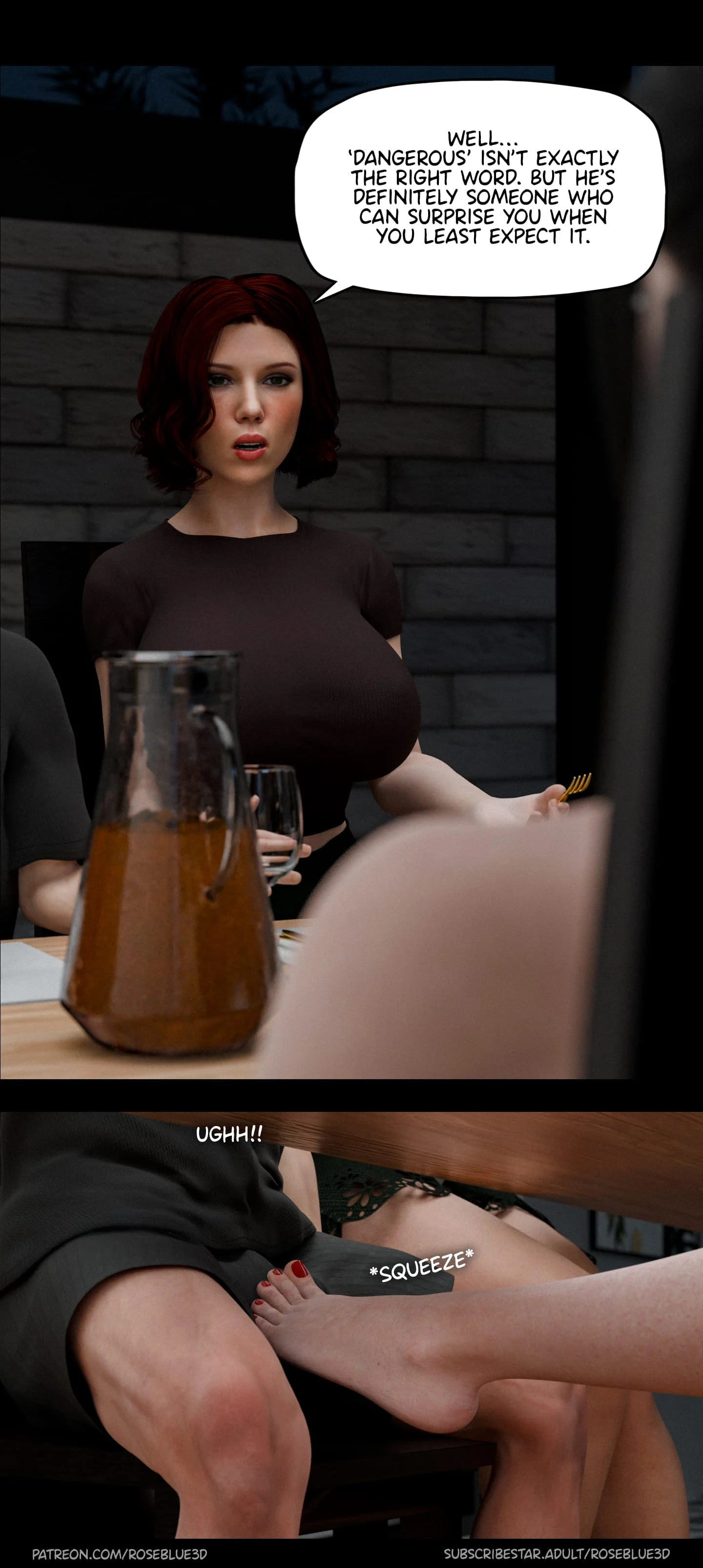 My Neighbor’s Widow [Rose Blue 3D] Chapter 35 - Page 31