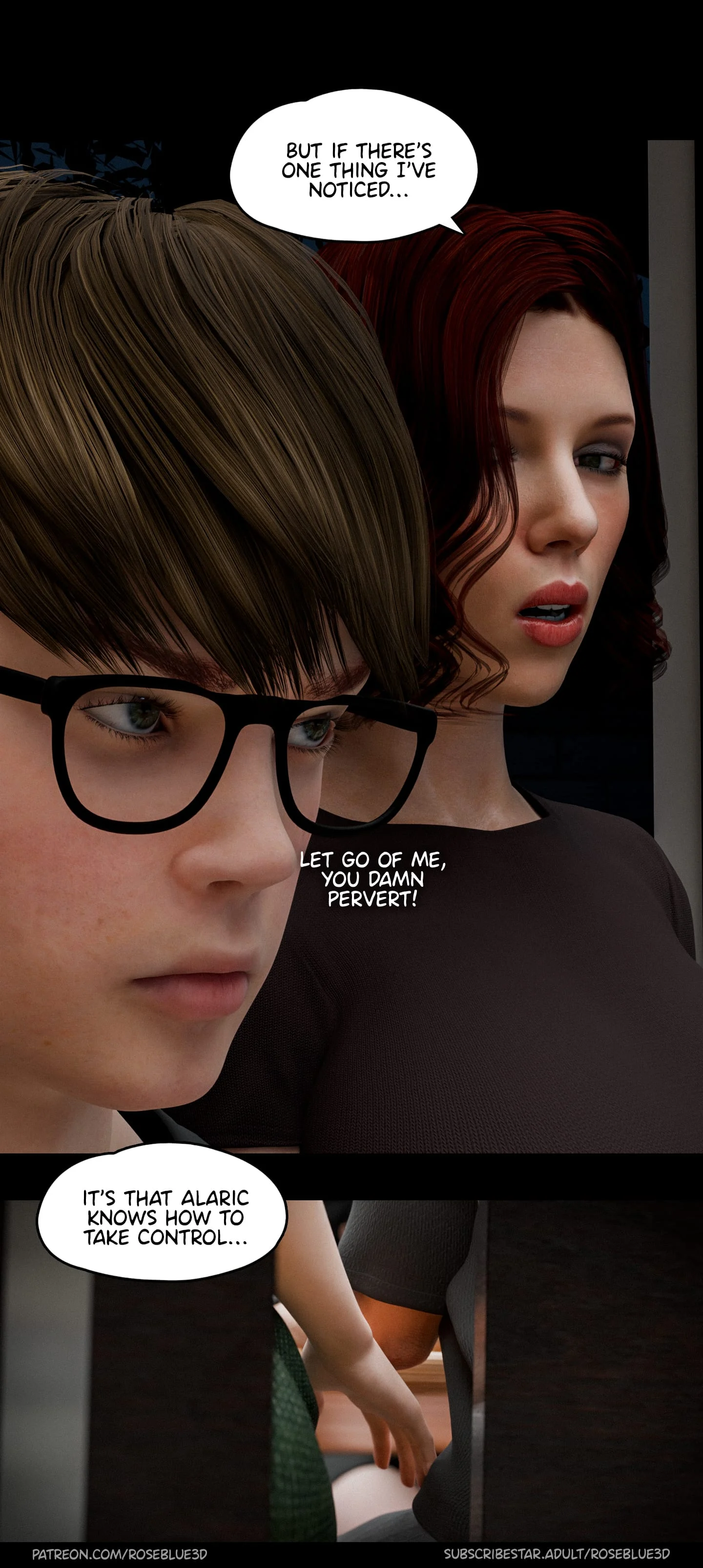 My Neighbor’s Widow [Rose Blue 3D] Chapter 35 - Page 32