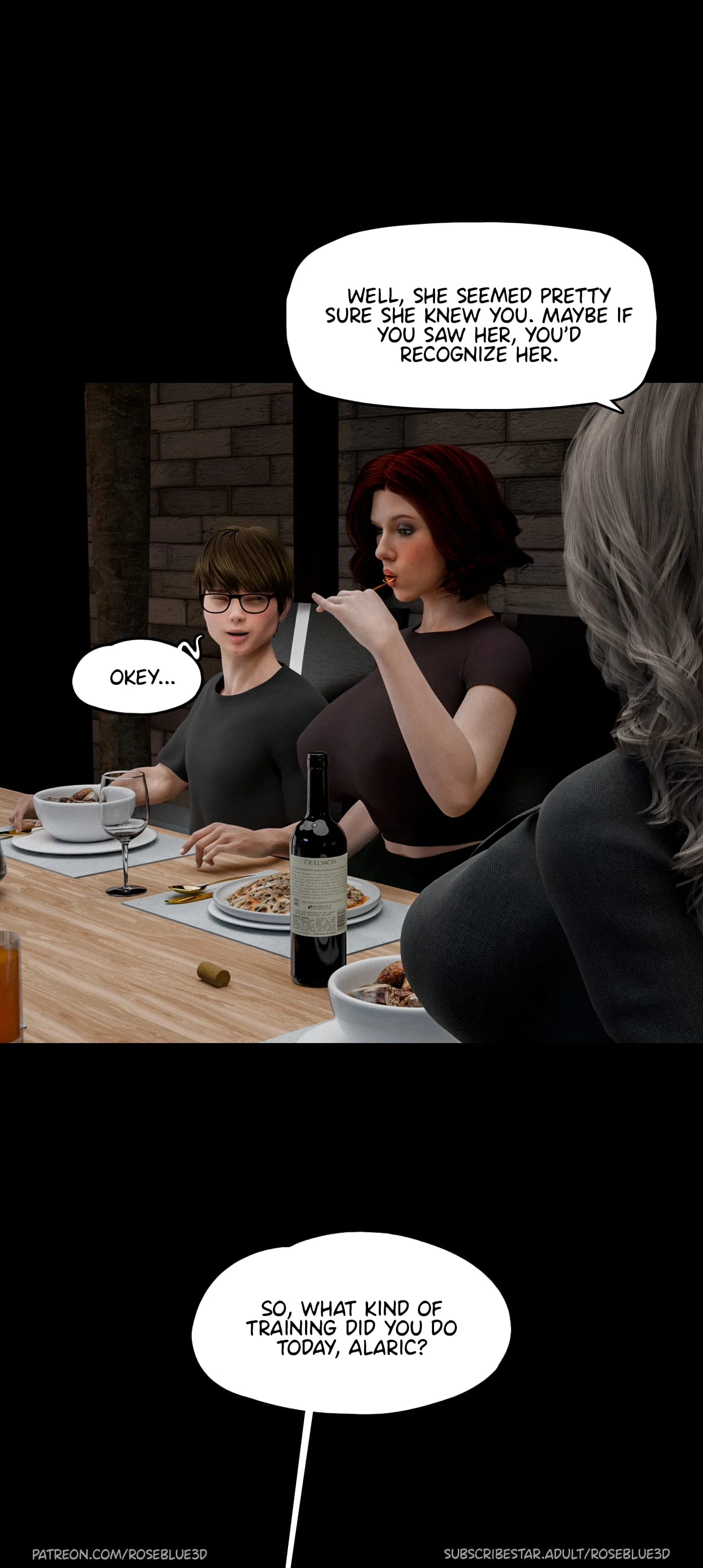 My Neighbor’s Widow [Rose Blue 3D] Chapter 35 - Page 36