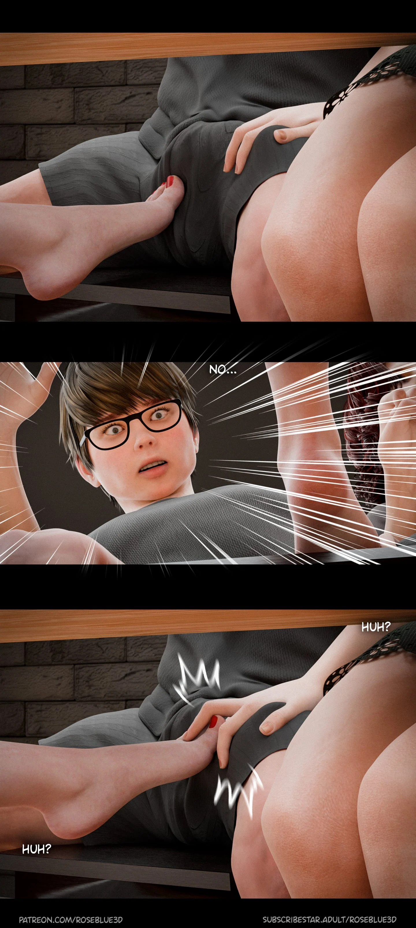 My Neighbor’s Widow [Rose Blue 3D] Chapter 35 - Page 38