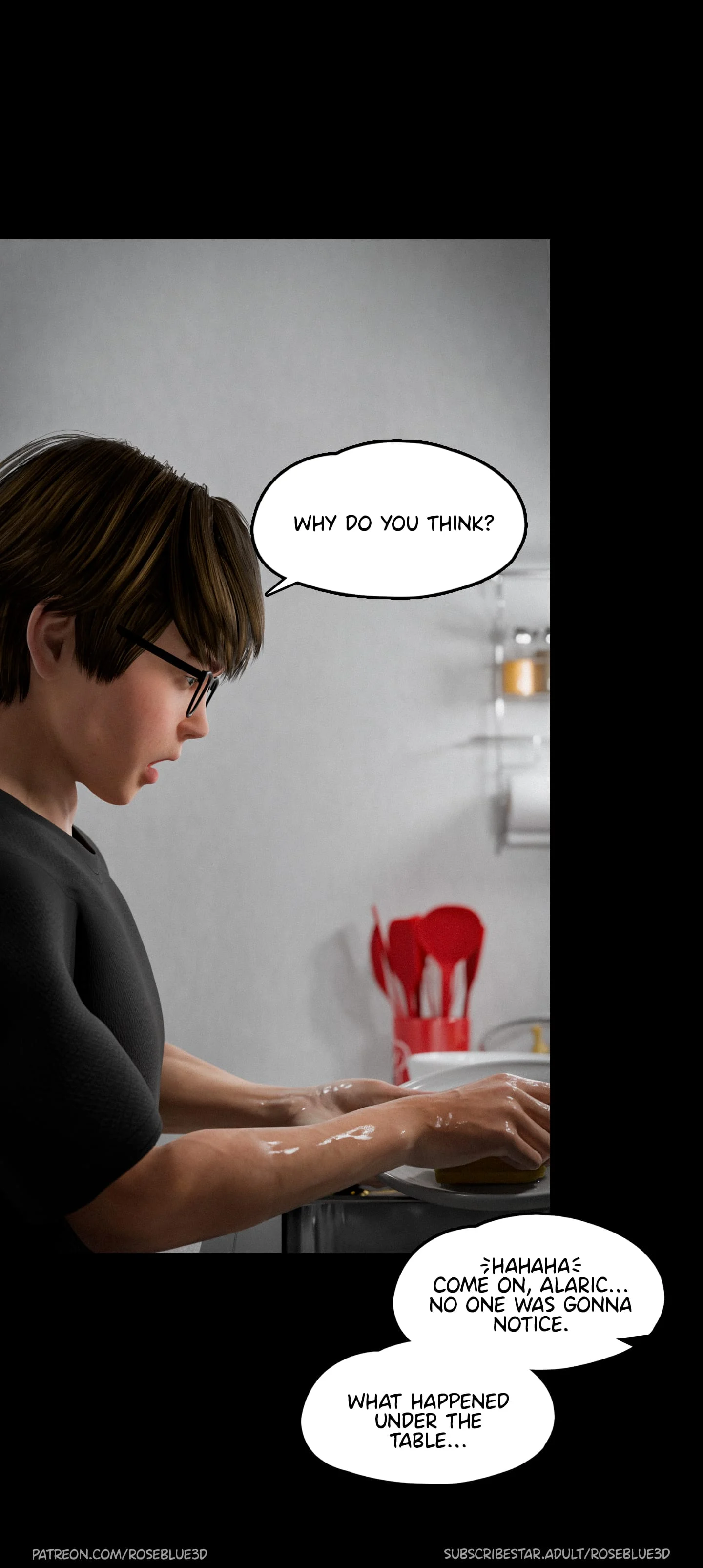 My Neighbor’s Widow [Rose Blue 3D] Chapter 35 - Page 44