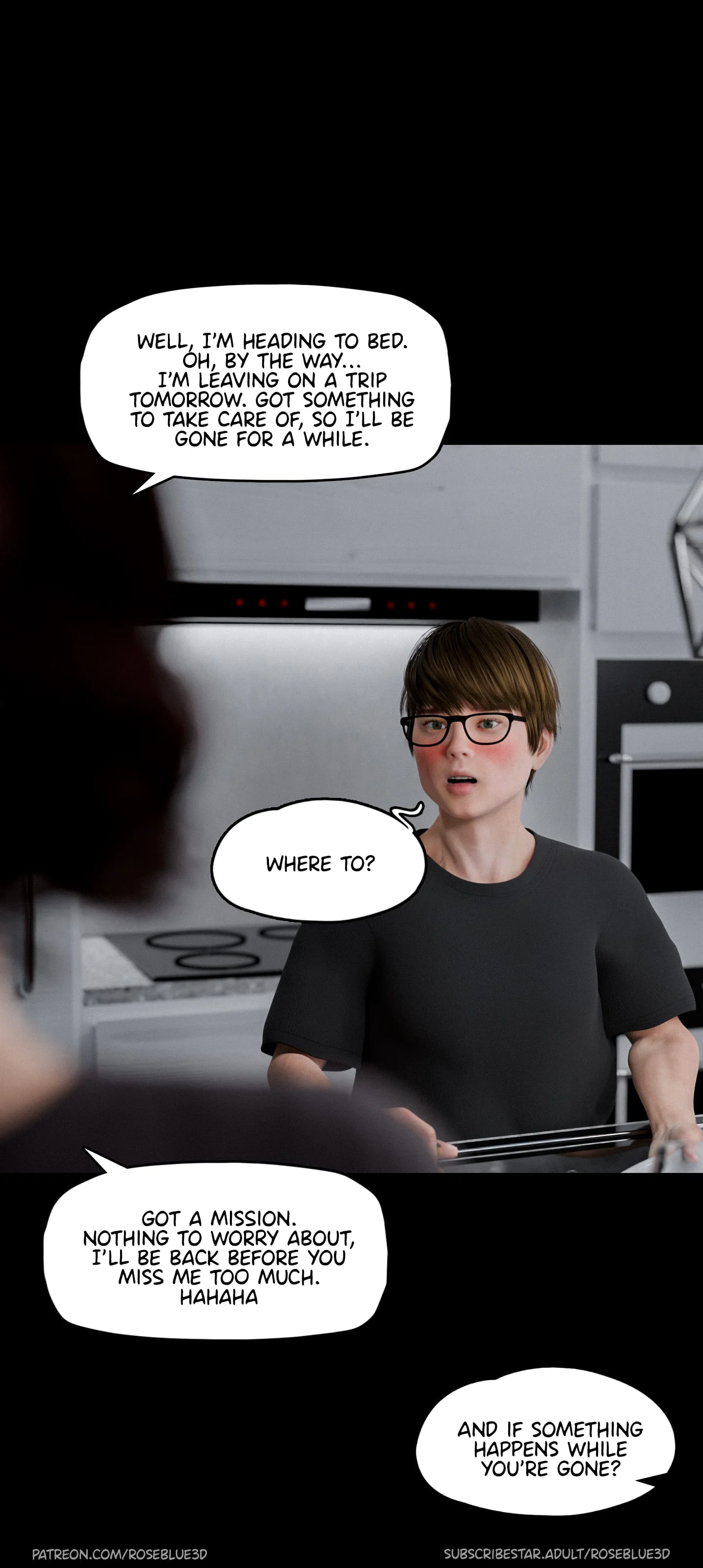 My Neighbor’s Widow [Rose Blue 3D] Chapter 35 - Page 49