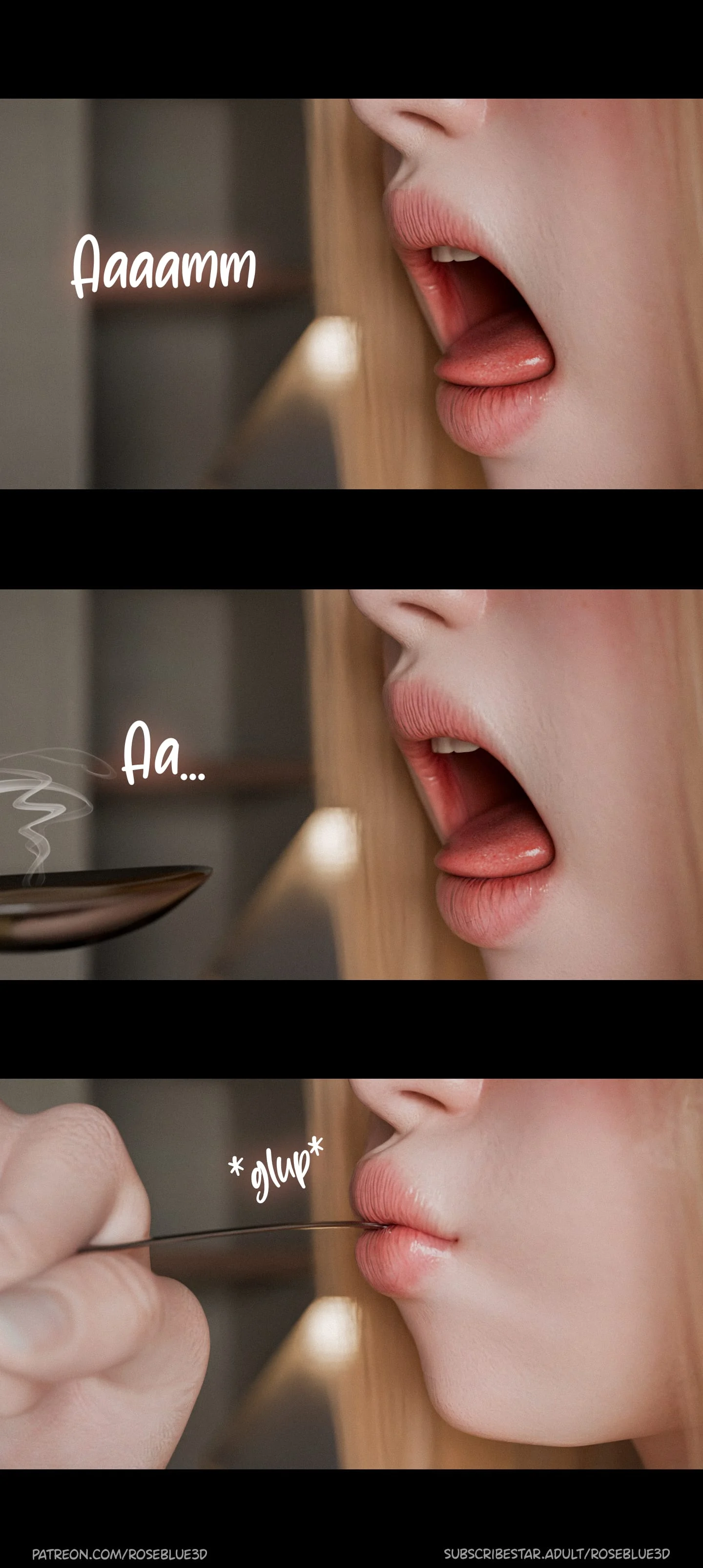 My Neighbor’s Widow [Rose Blue 3D] Chapter 35 - Page 5