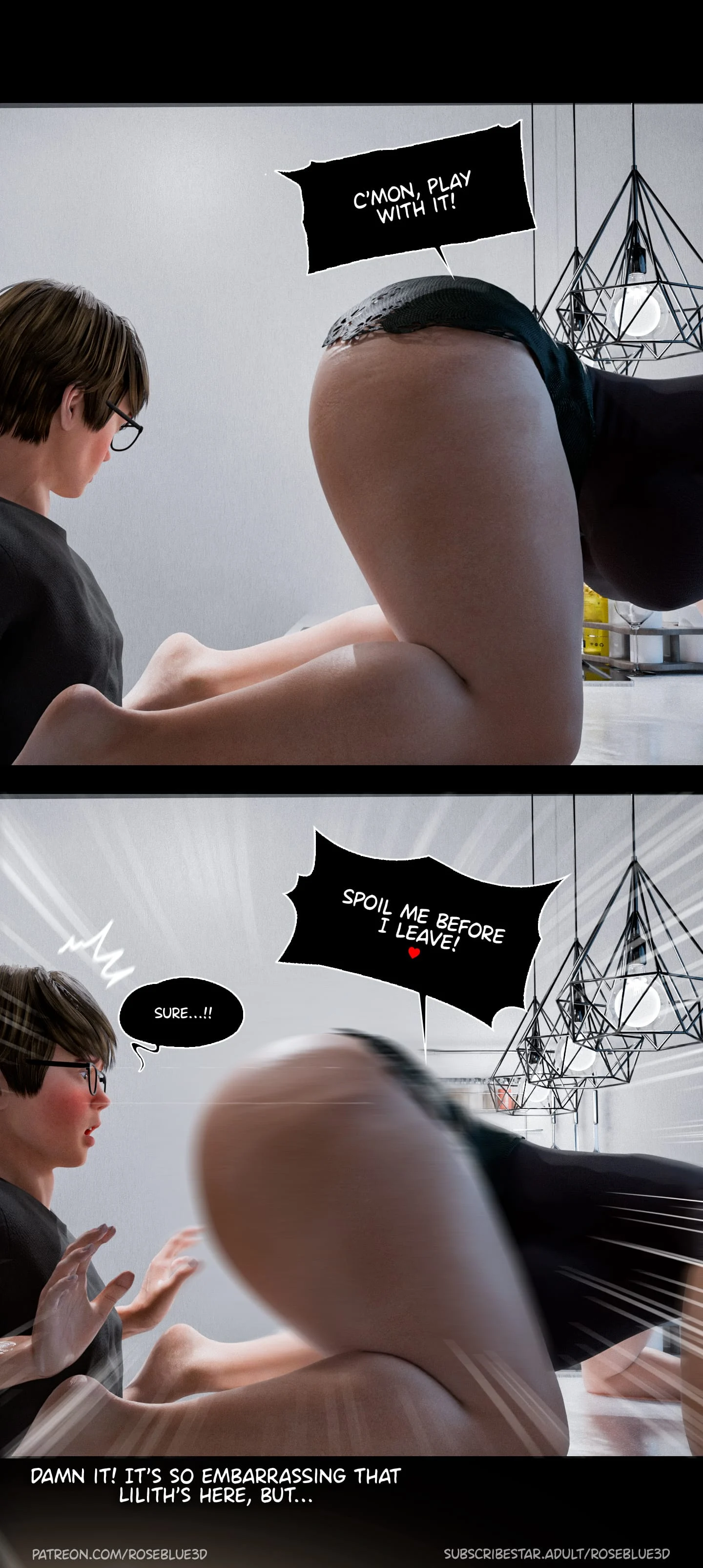 My Neighbor’s Widow [Rose Blue 3D] Chapter 36 - Page 20