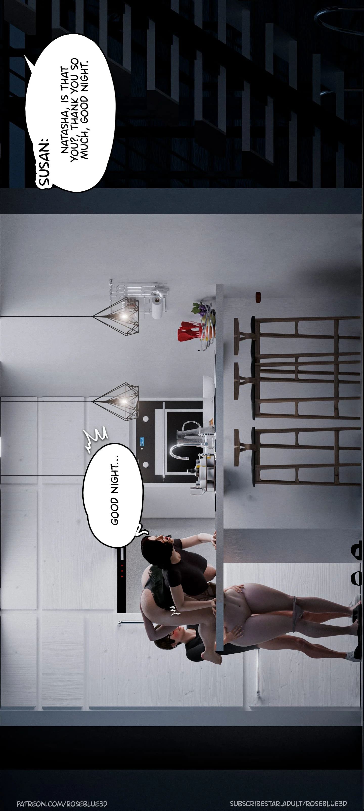My Neighbor’s Widow [Rose Blue 3D] Chapter 36 - Page 72