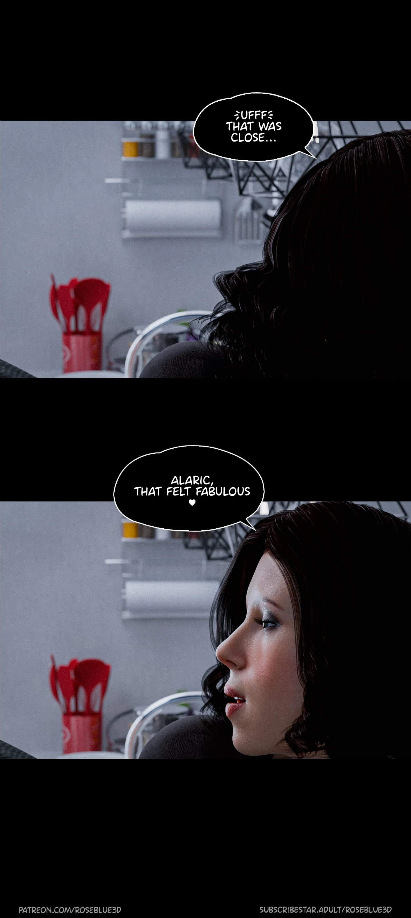 My Neighbor’s Widow [Rose Blue 3D] Chapter 36 - Page 73