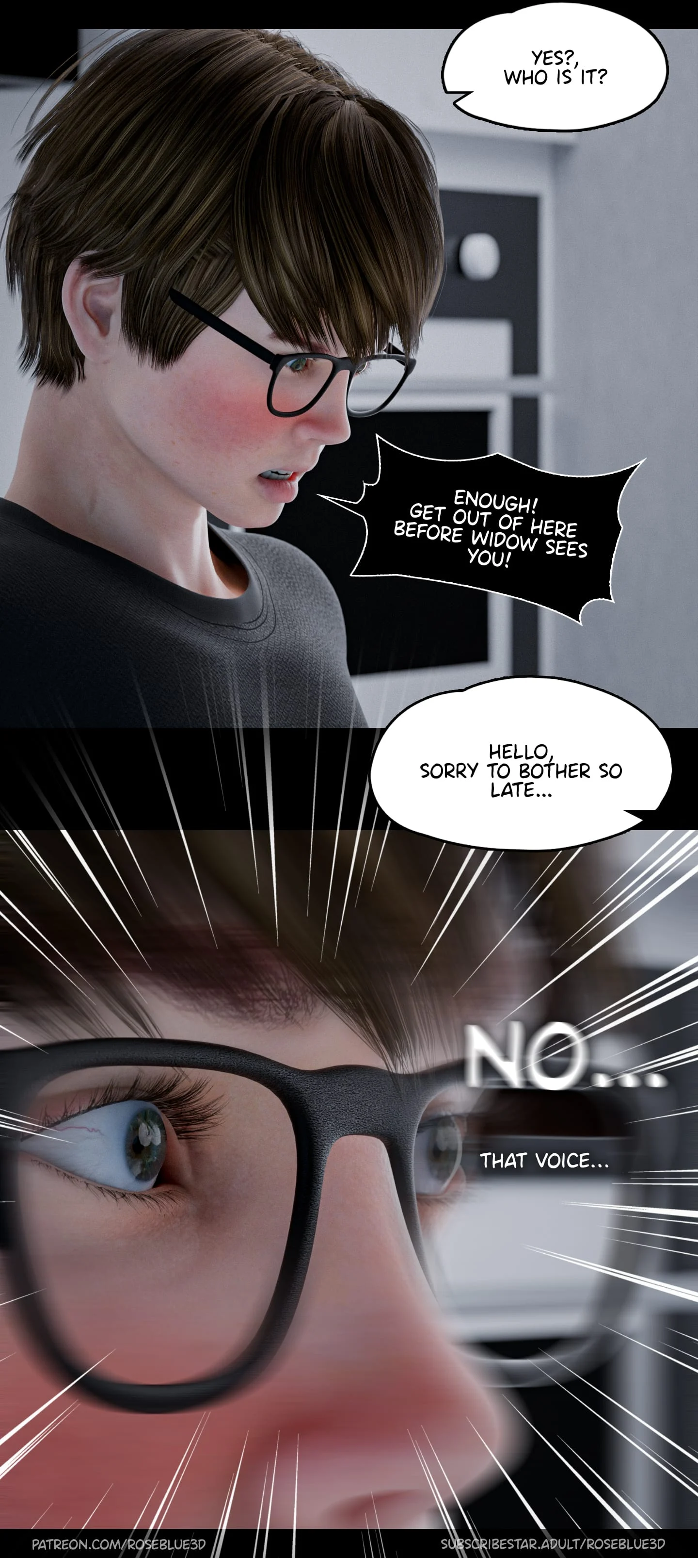 My Neighbor’s Widow [Rose Blue 3D] Chapter 36 - Page 78