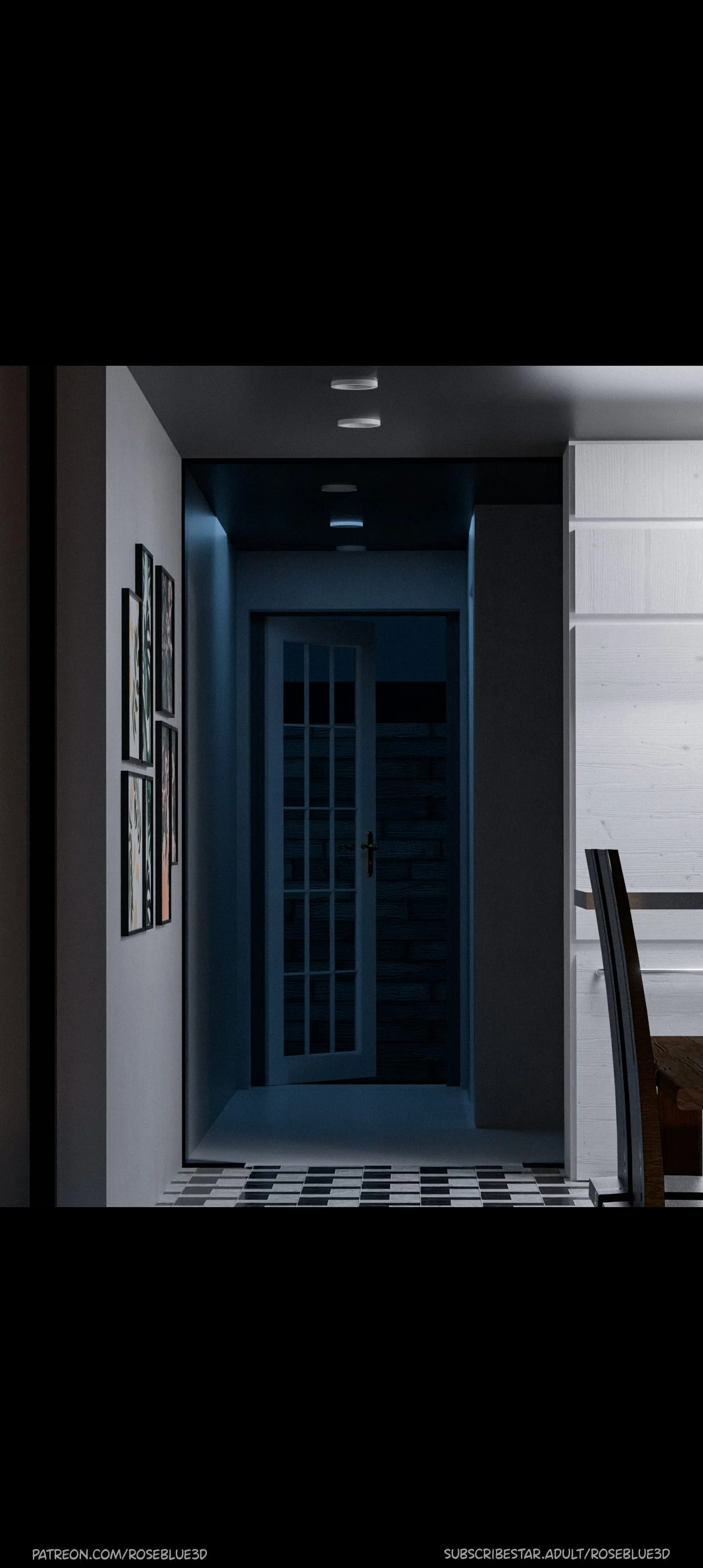 My Neighbor’s Widow [Rose Blue 3D] Chapter 36 - Page 8