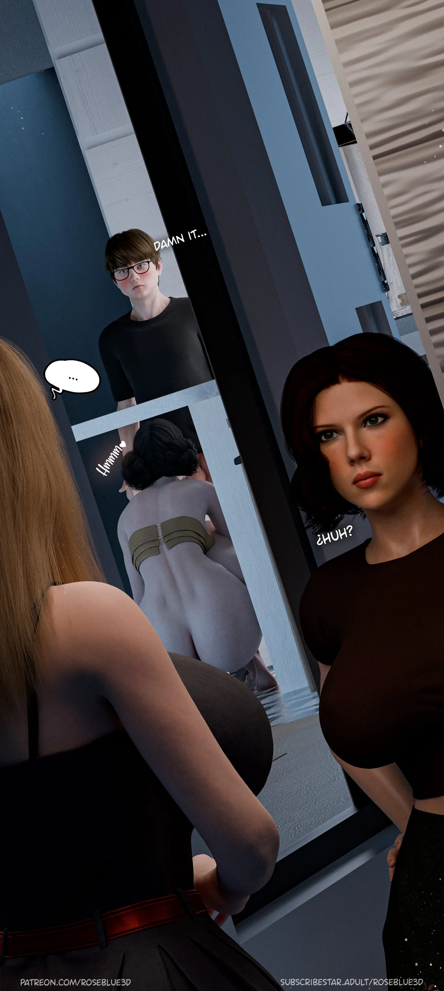 My Neighbor’s Widow [Rose Blue 3D] Chapter 36 - Page 82