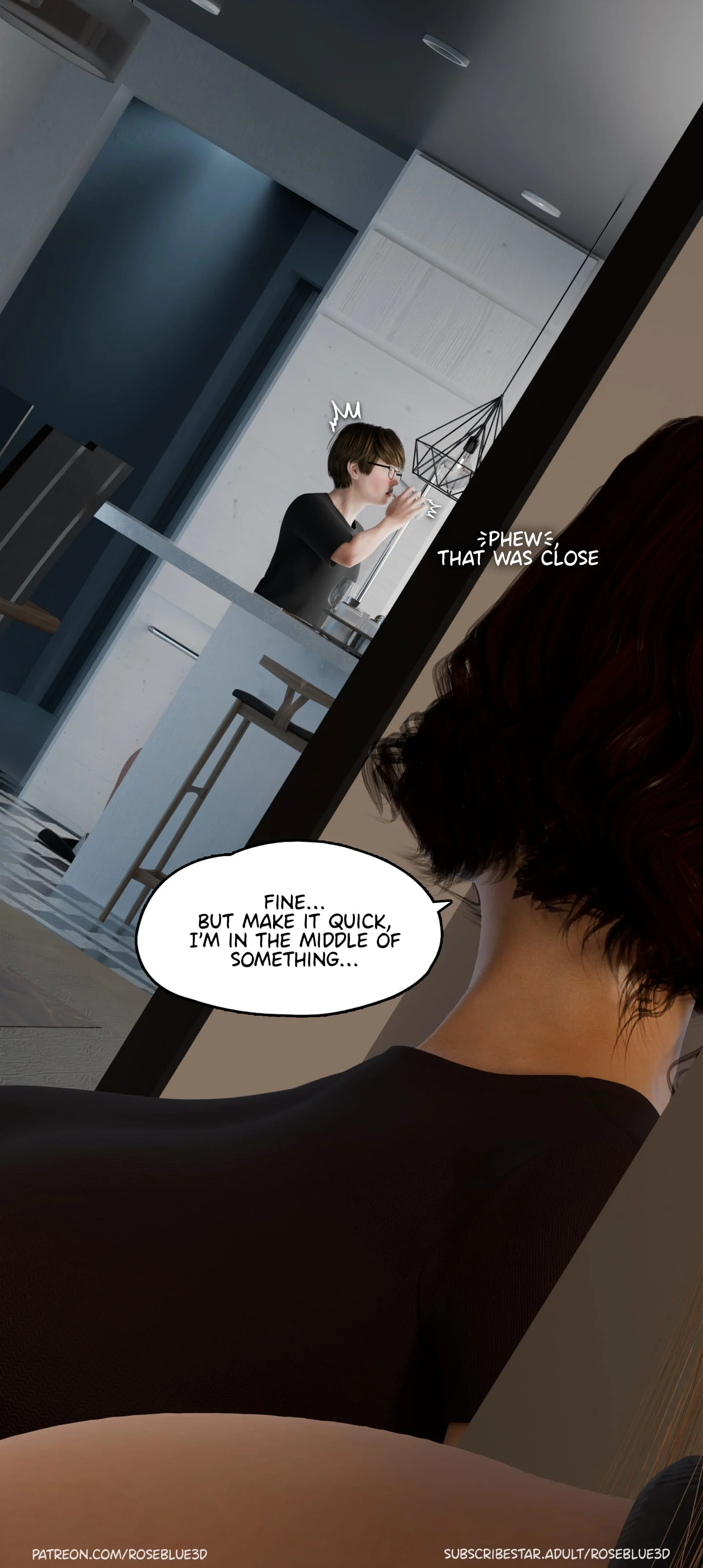 My Neighbor’s Widow [Rose Blue 3D] Chapter 37 - Page 10