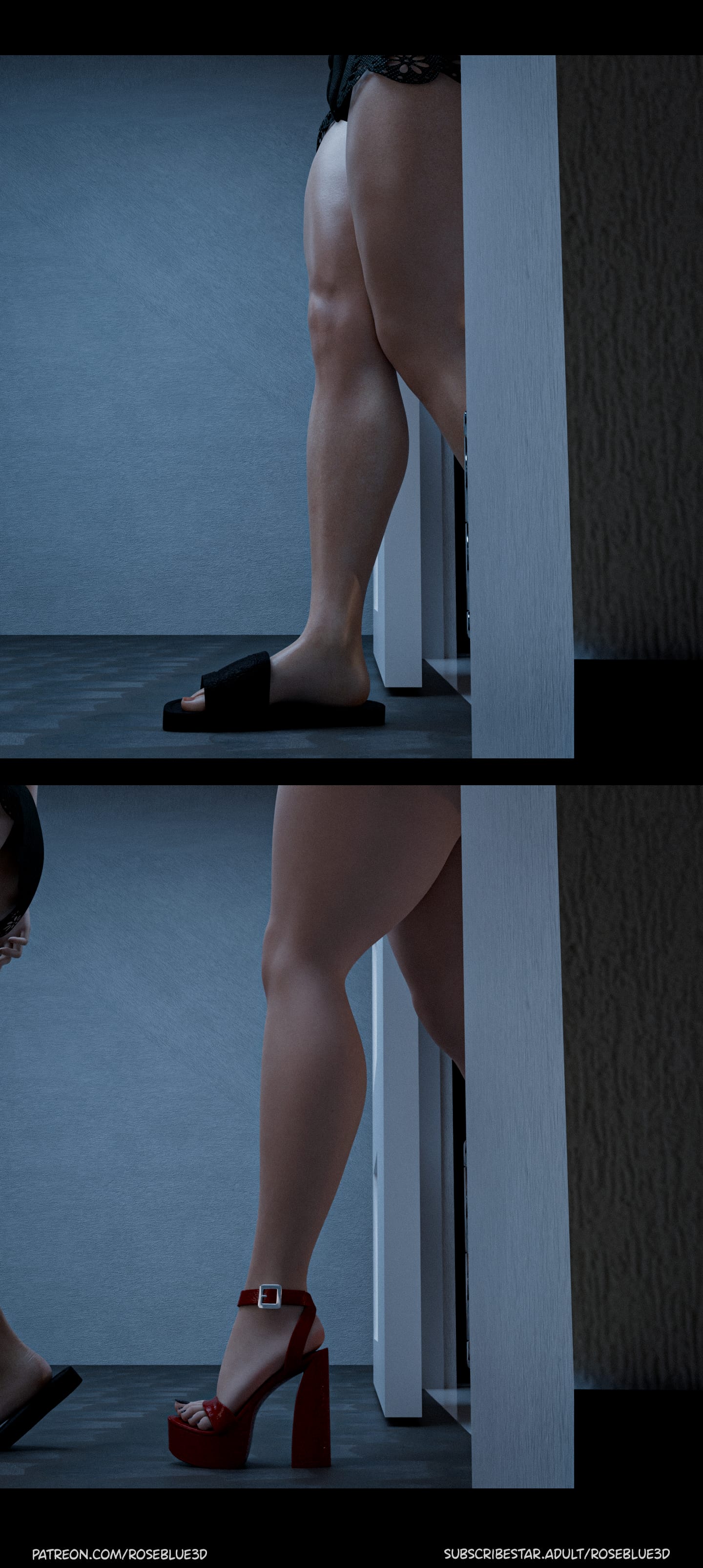 My Neighbor’s Widow [Rose Blue 3D] Chapter 37 - Page 17