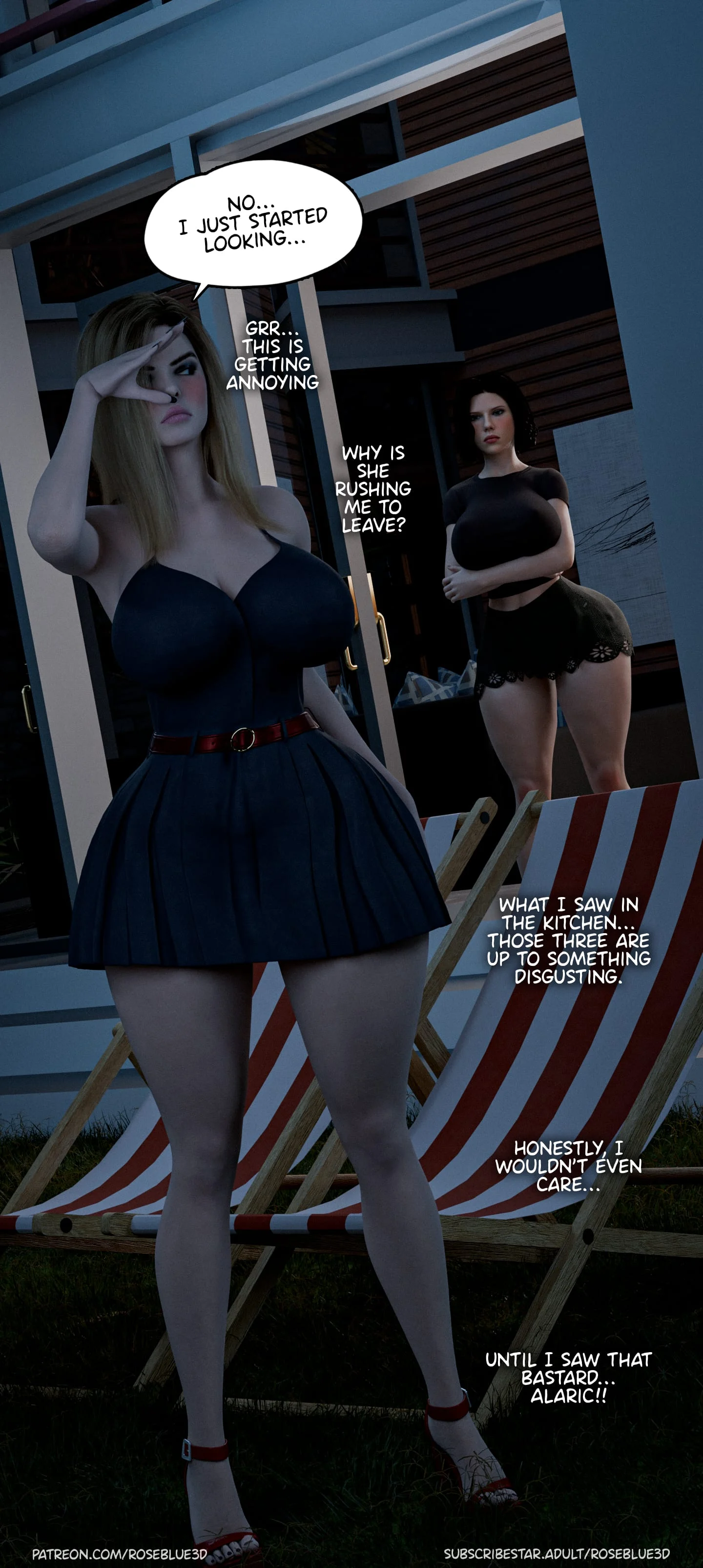 My Neighbor’s Widow [Rose Blue 3D] Chapter 37 - Page 30