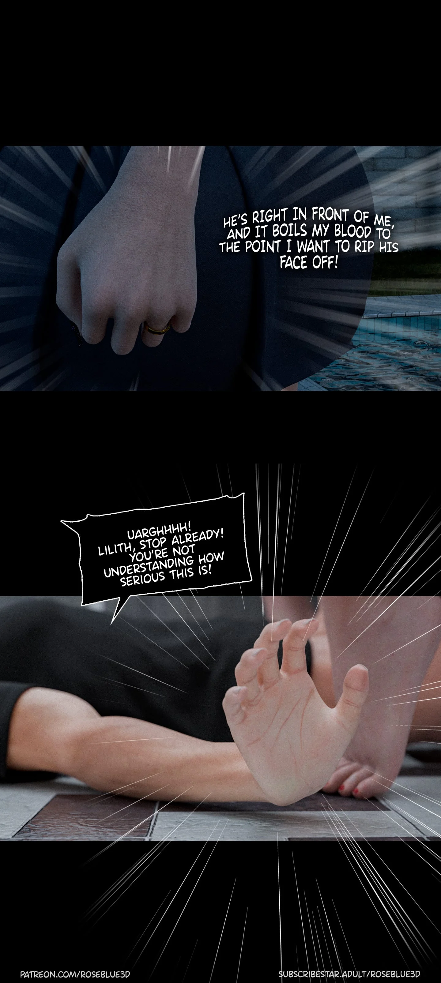 My Neighbor’s Widow [Rose Blue 3D] Chapter 37 - Page 31