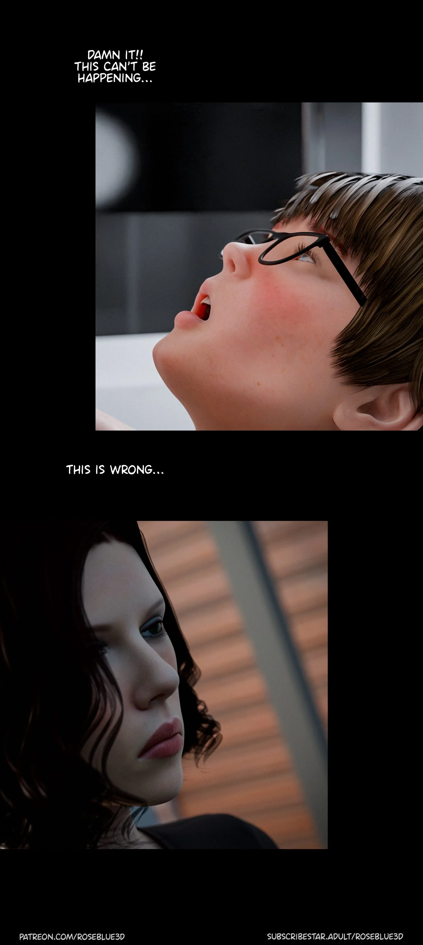 My Neighbor’s Widow [Rose Blue 3D] Chapter 37 - Page 39