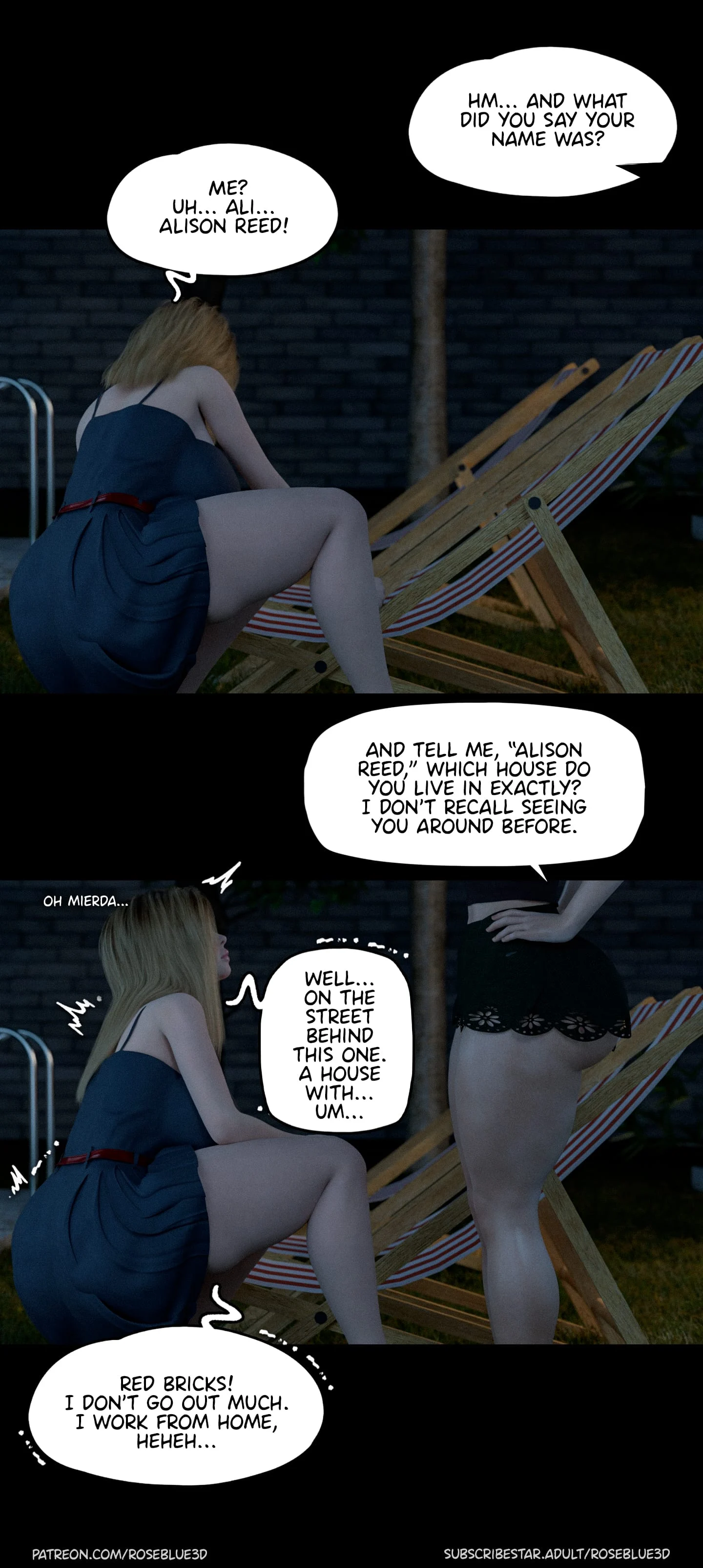 My Neighbor’s Widow [Rose Blue 3D] Chapter 37 - Page 41