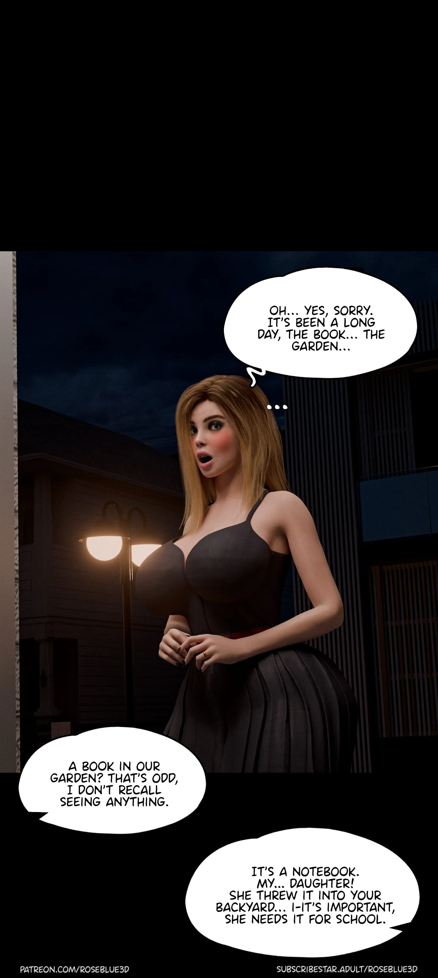 My Neighbor’s Widow [Rose Blue 3D] Chapter 37 - Page 6