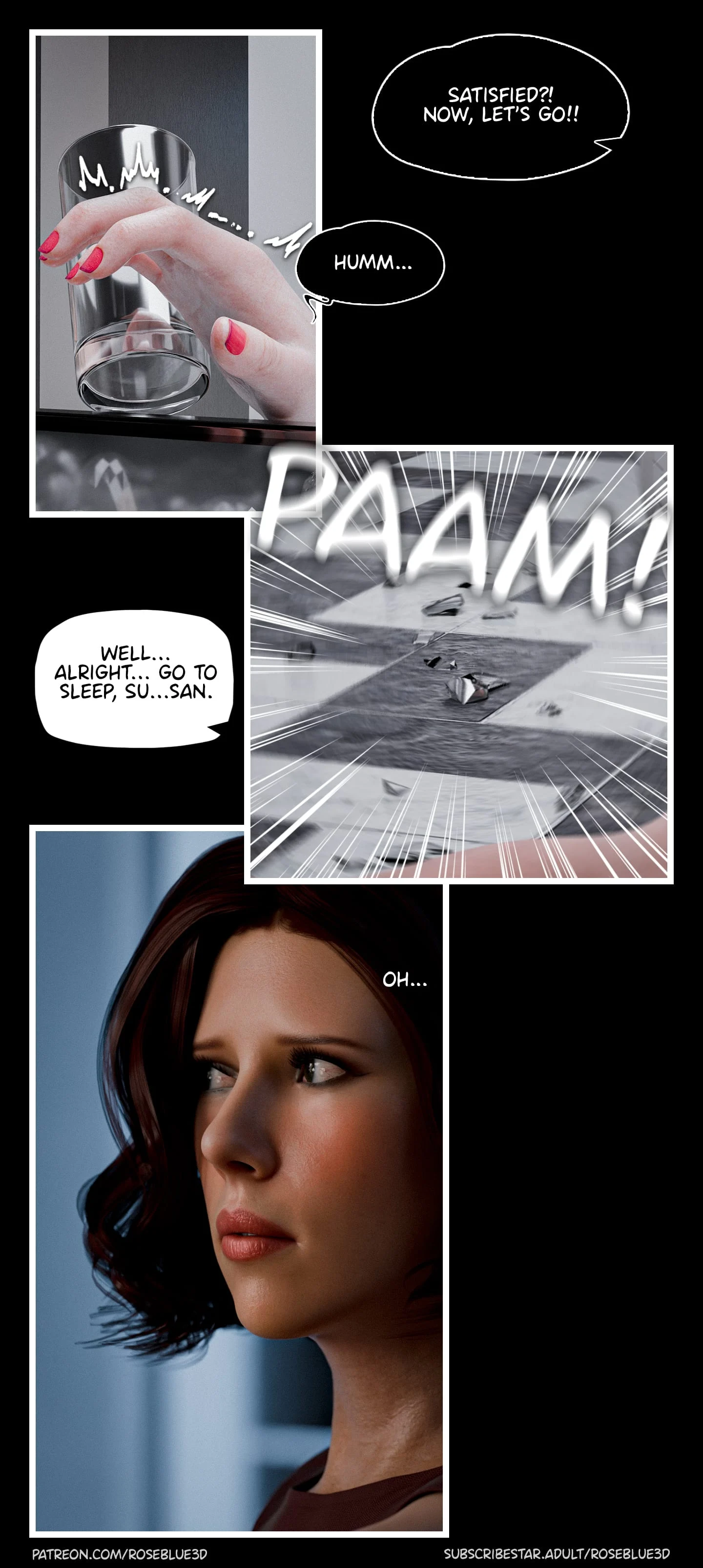 My Neighbor’s Widow [Rose Blue 3D] Chapter 37 - Page 62