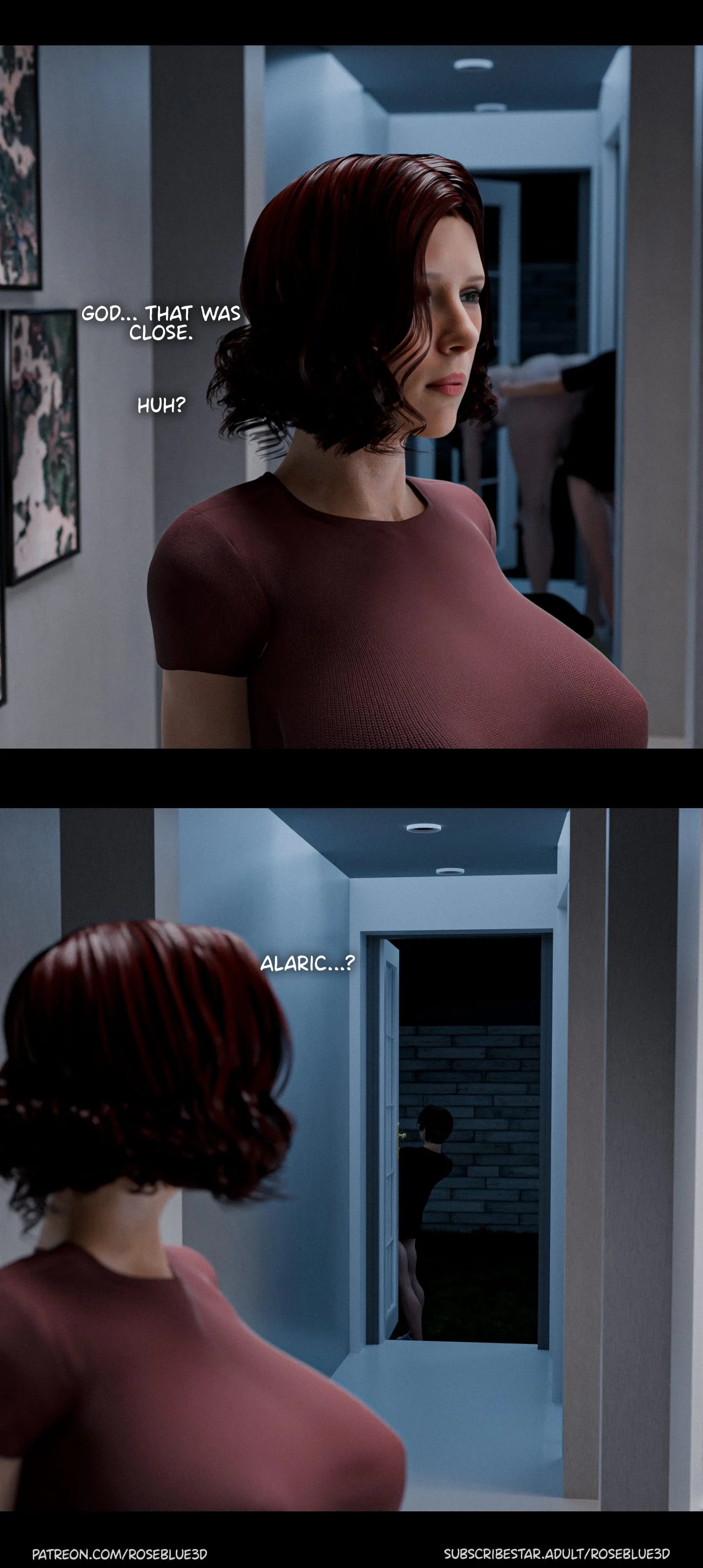 My Neighbor’s Widow [Rose Blue 3D] Chapter 37 - Page 81