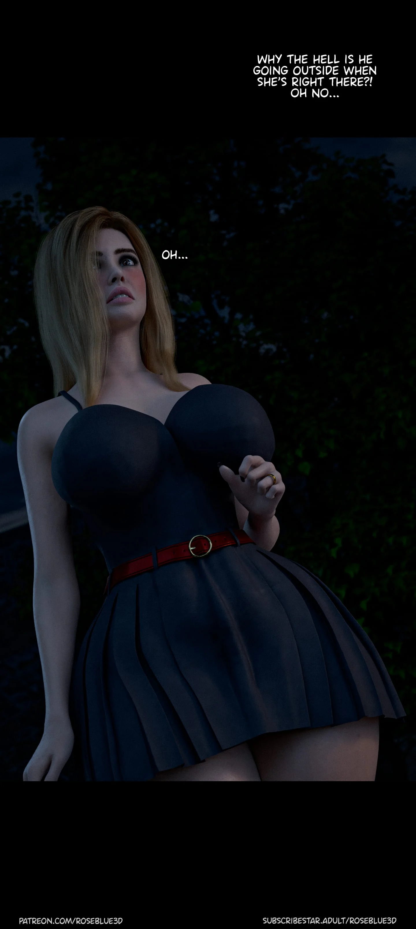 My Neighbor’s Widow [Rose Blue 3D] Chapter 37 - Page 82