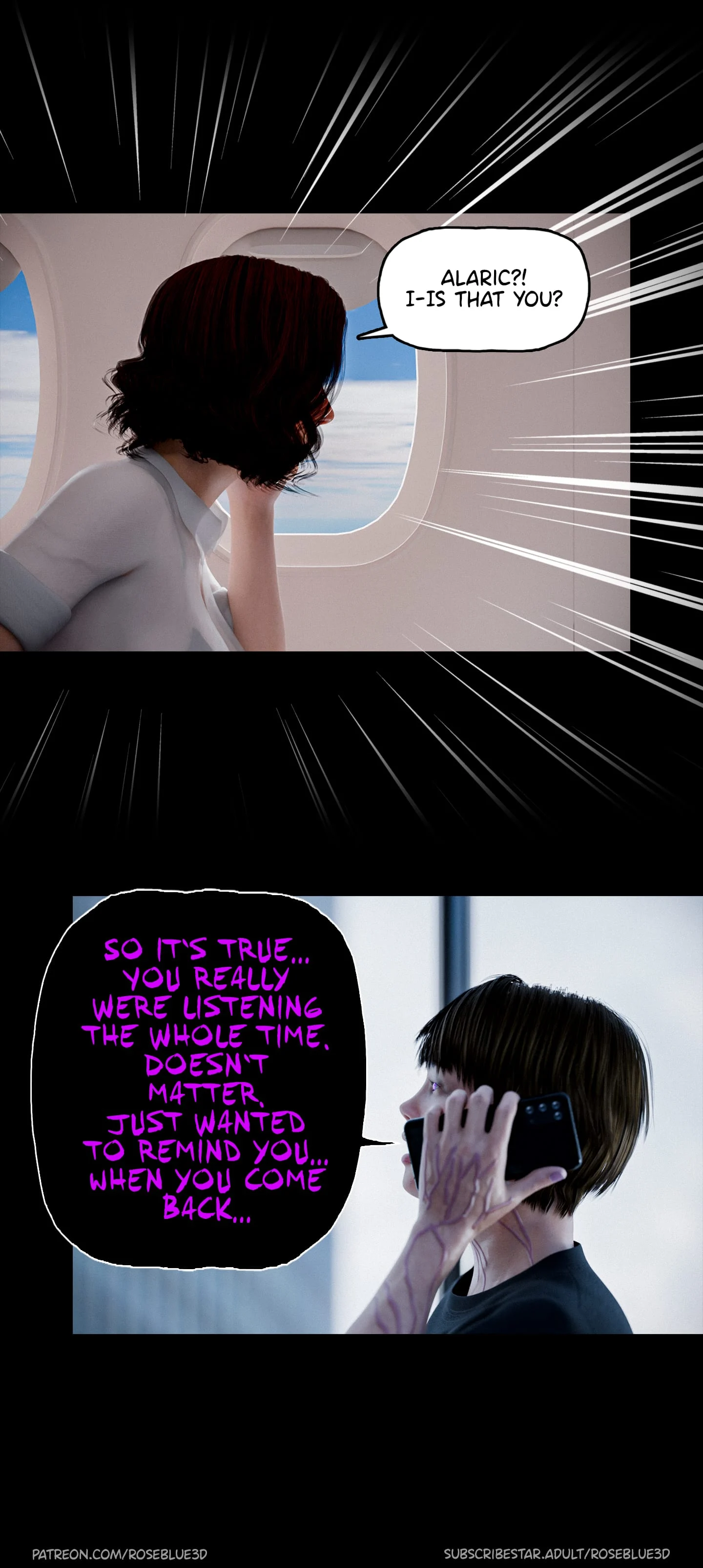 My Neighbor’s Widow [Rose Blue 3D] Chapter 39 - Page 104