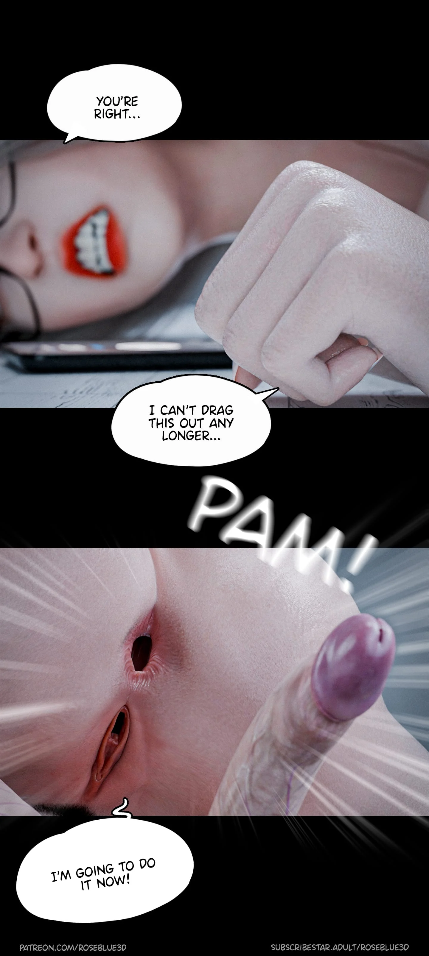 My Neighbor’s Widow [Rose Blue 3D] Chapter 39 - Page 37