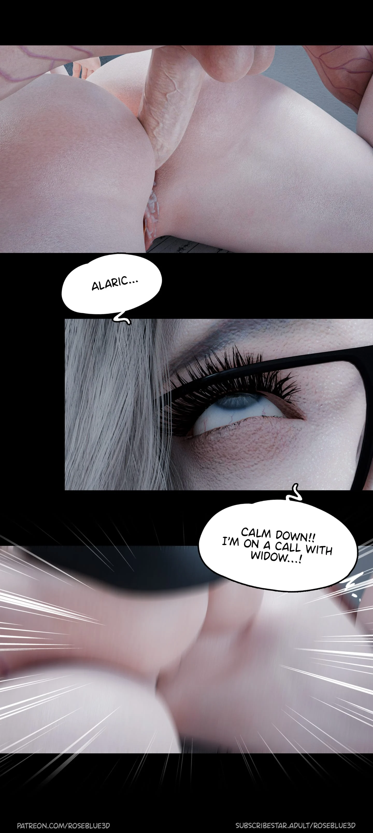 My Neighbor’s Widow [Rose Blue 3D] Chapter 39 - Page 76
