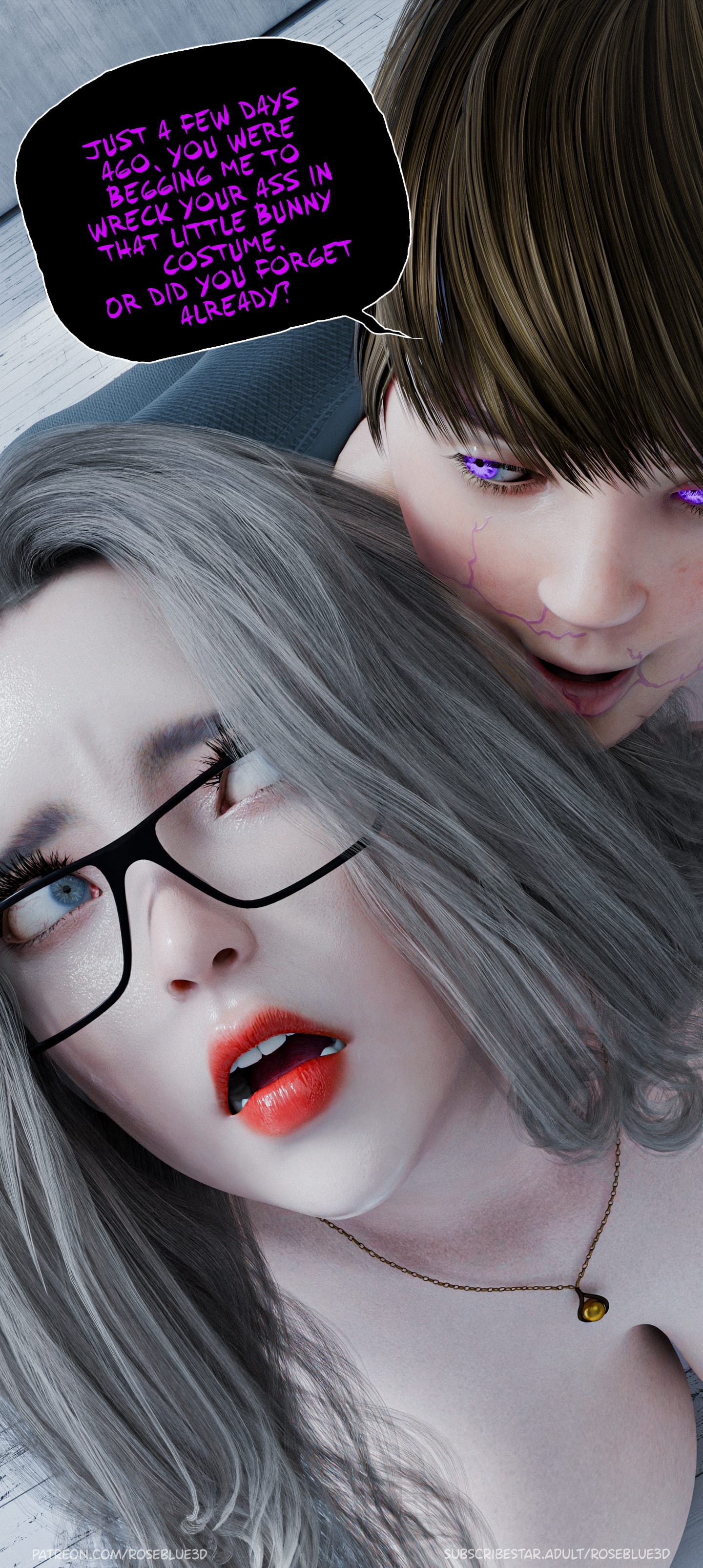 My Neighbor’s Widow [Rose Blue 3D] Chapter 39 - Page 78