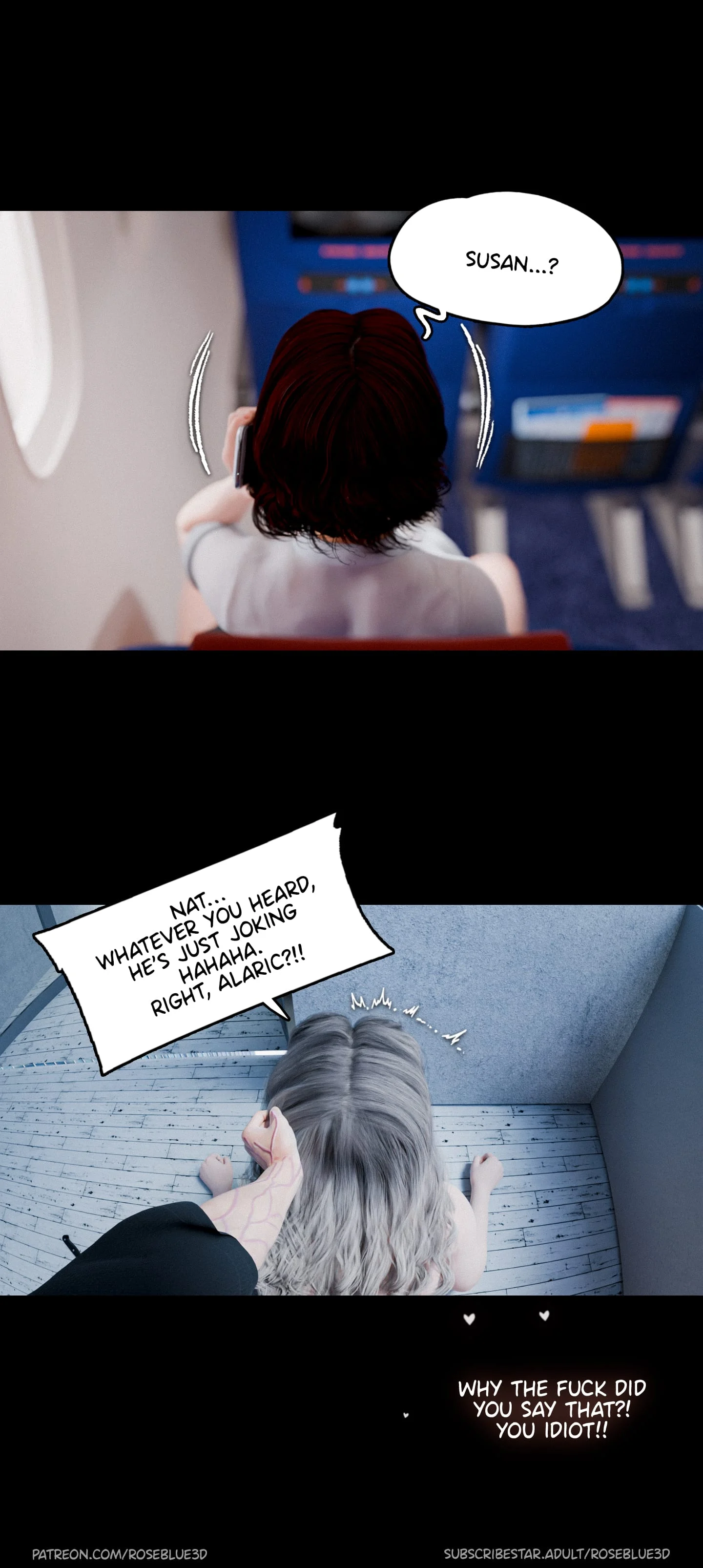 My Neighbor’s Widow [Rose Blue 3D] Chapter 39 - Page 82