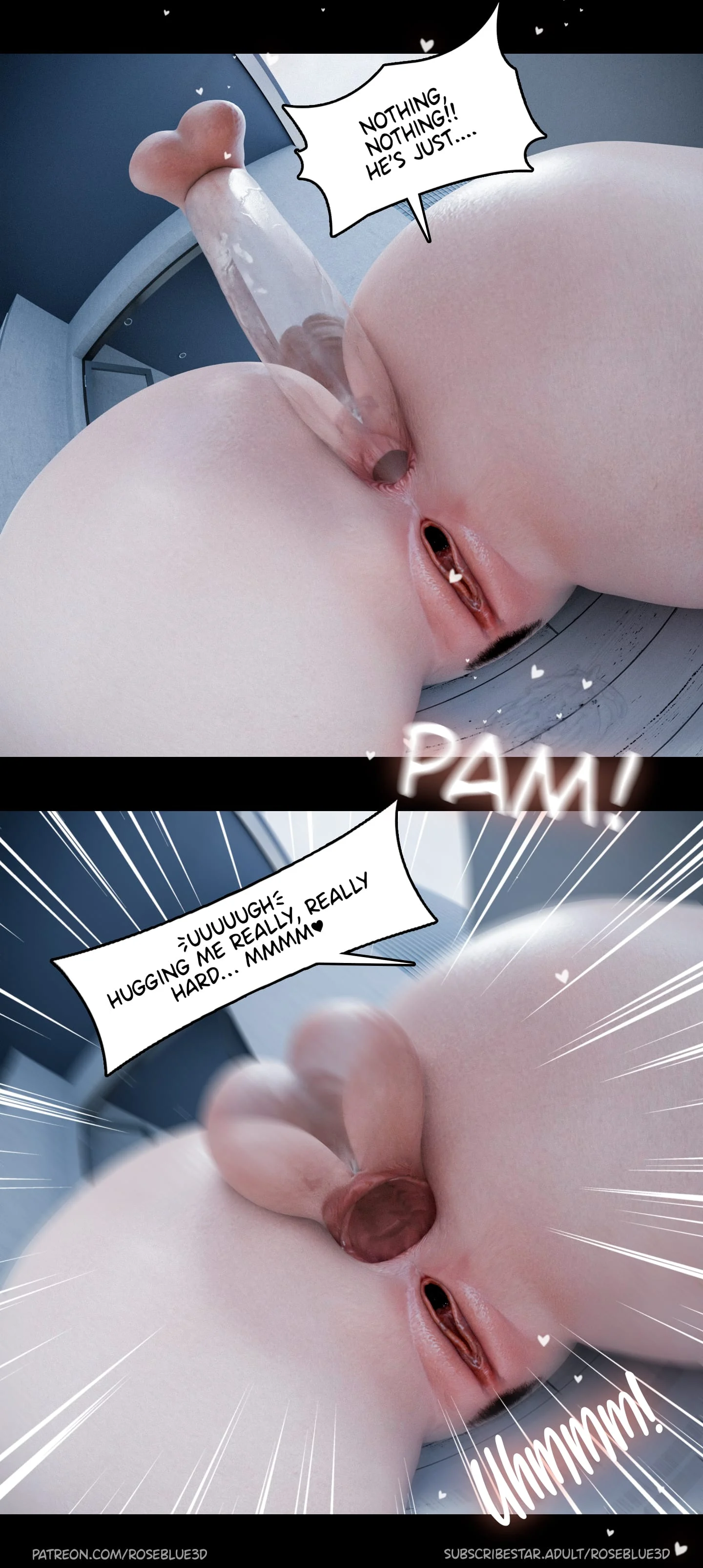 My Neighbor’s Widow [Rose Blue 3D] Chapter 39 - Page 86