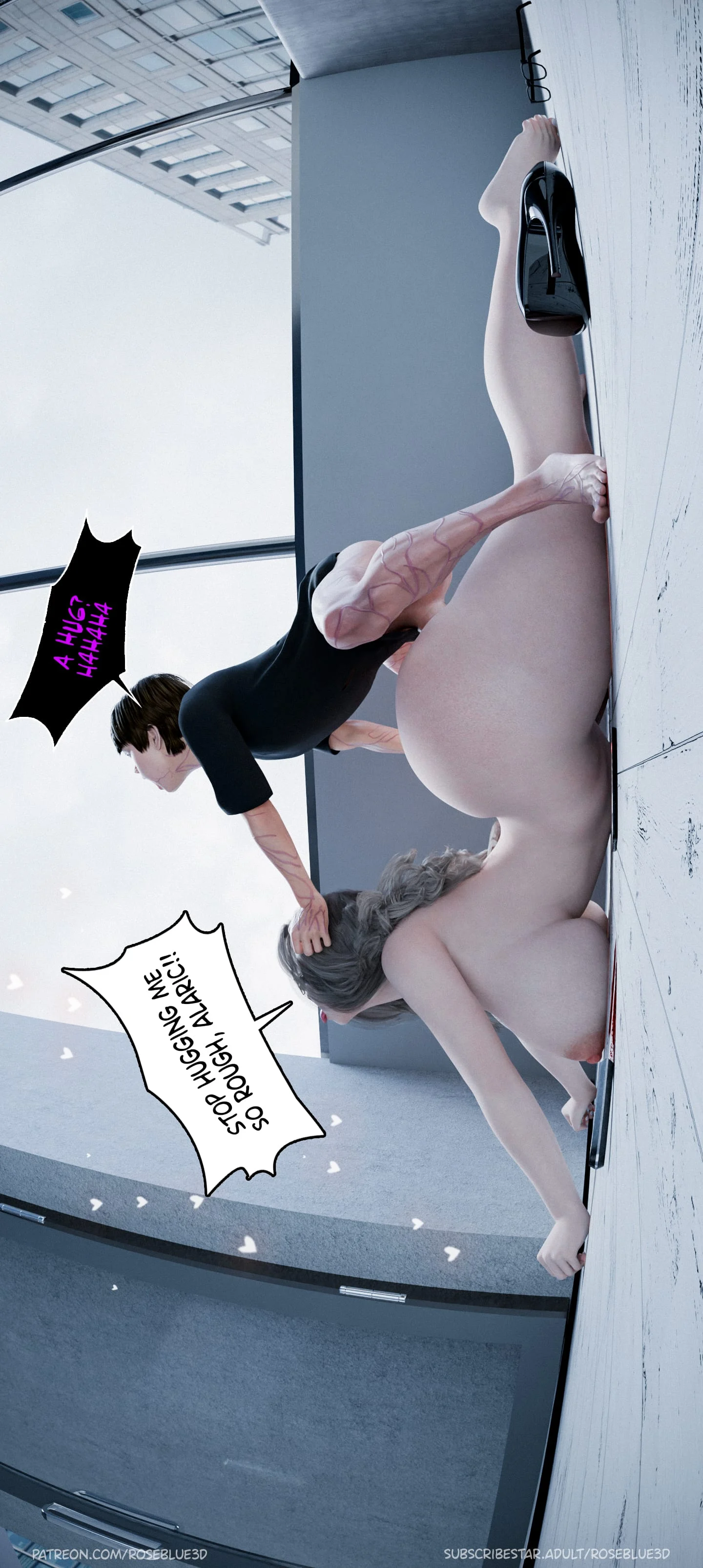 My Neighbor’s Widow [Rose Blue 3D] Chapter 39 - Page 87