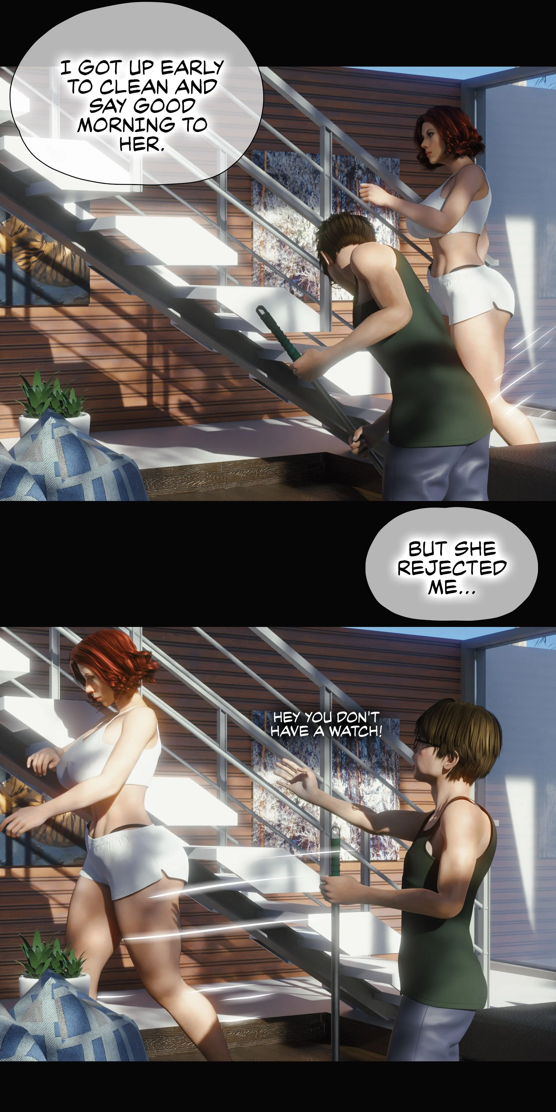 My Neighbor’s Widow [Rose Blue 3D] Chapter 4 - Page 25