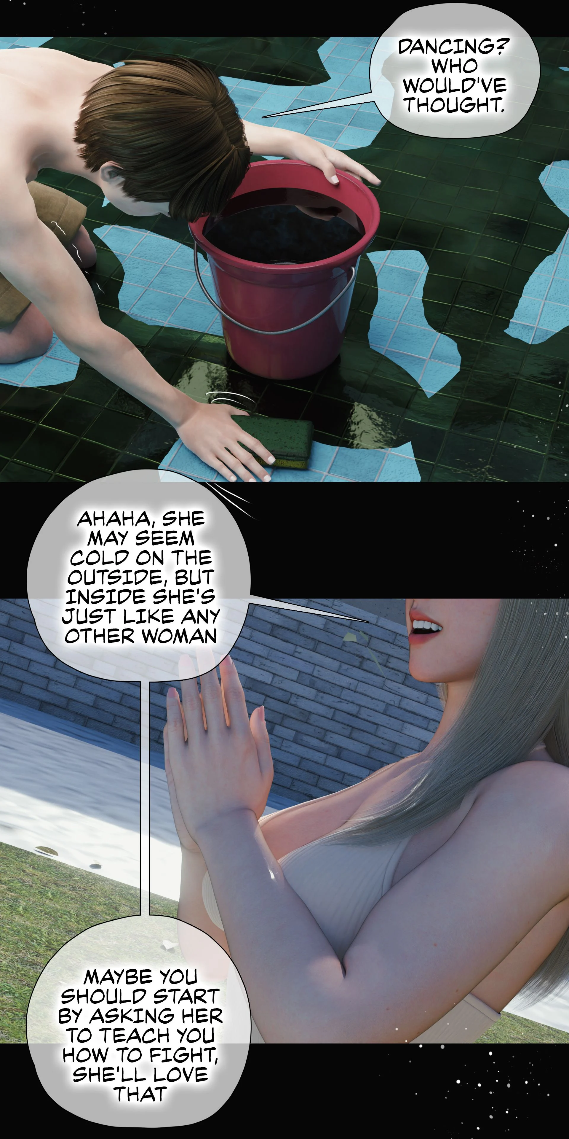 My Neighbor’s Widow [Rose Blue 3D] Chapter 4 - Page 30