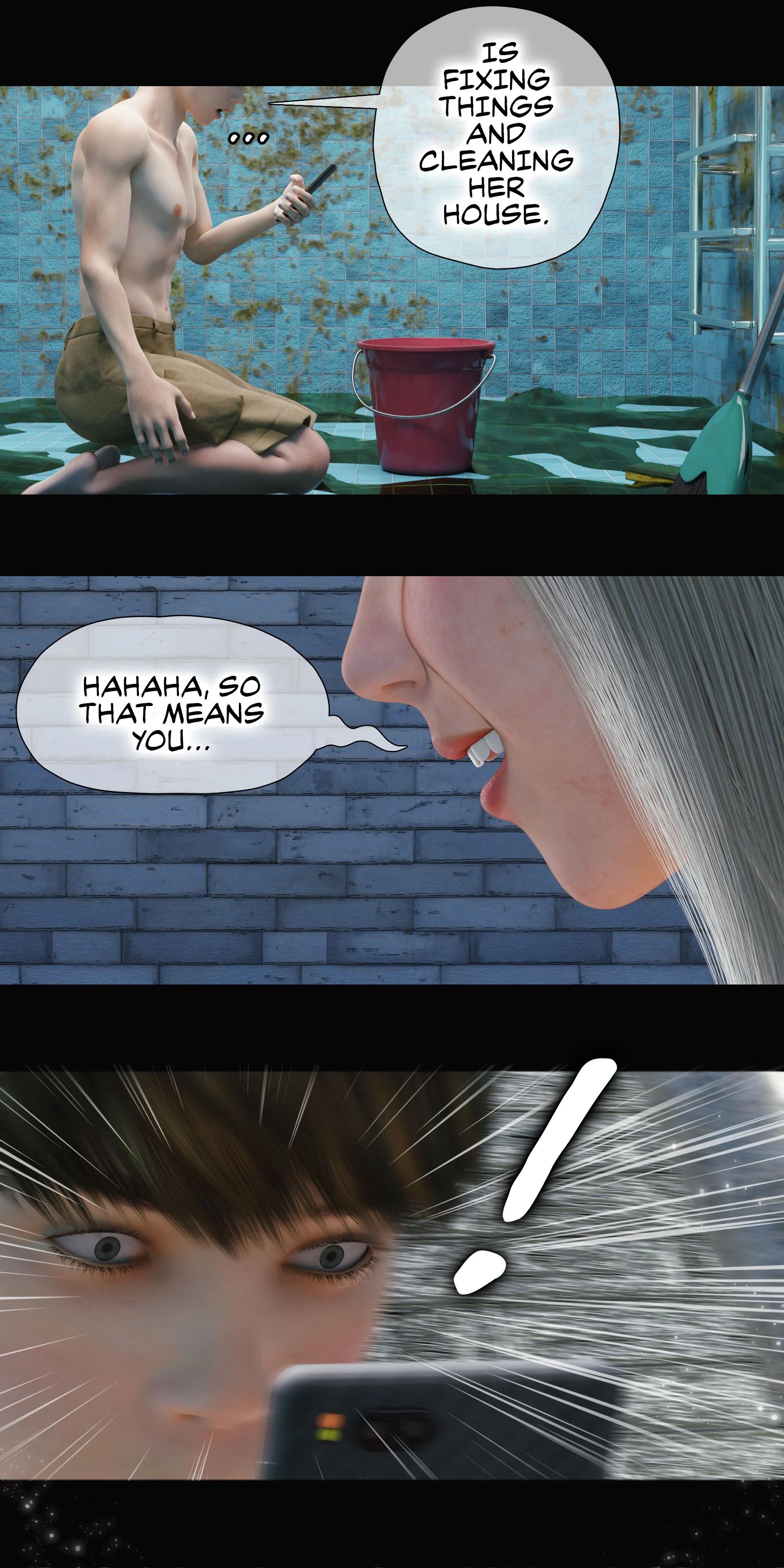 My Neighbor’s Widow [Rose Blue 3D] Chapter 4 - Page 33