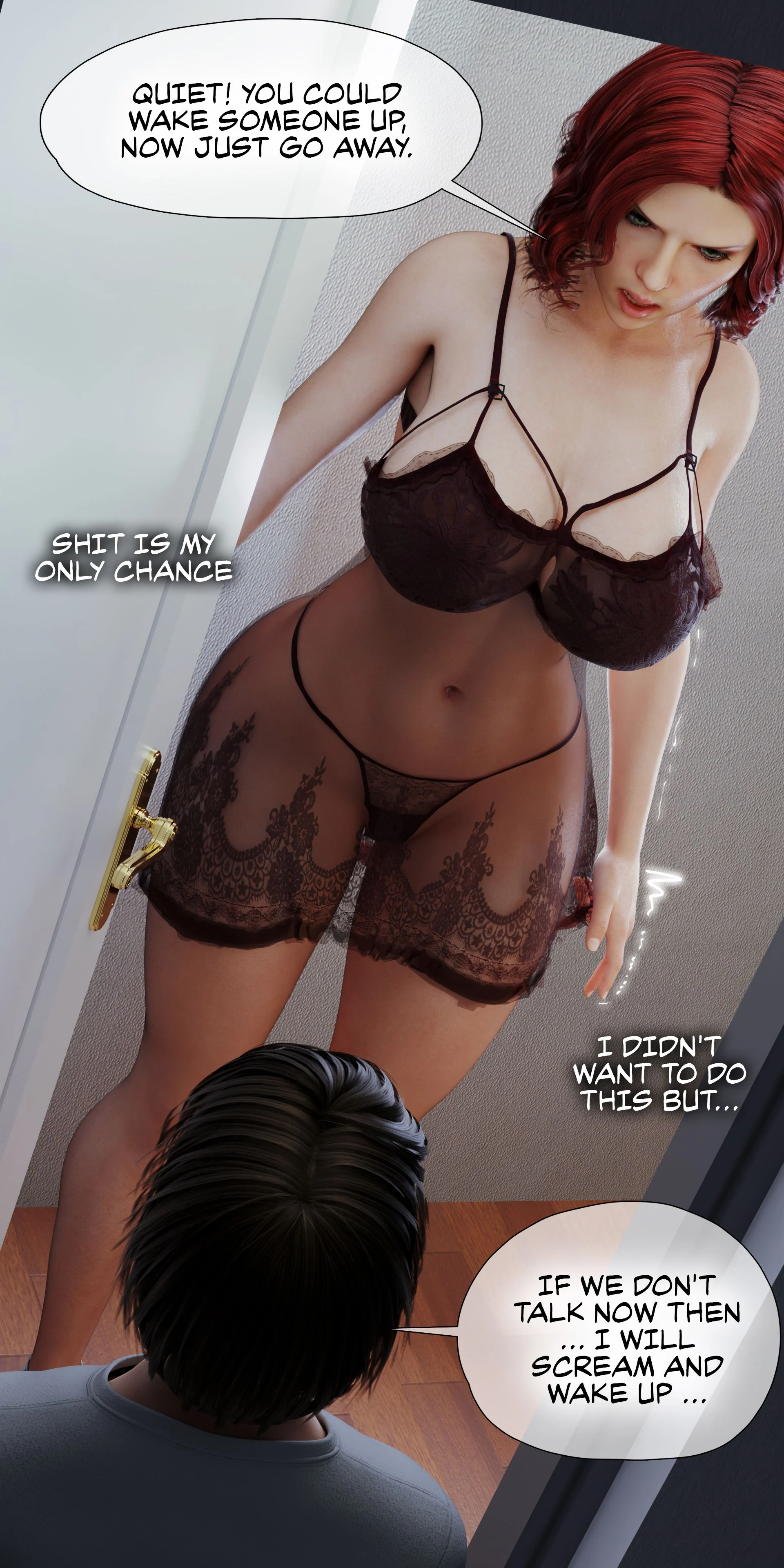 My Neighbor’s Widow [Rose Blue 3D] Chapter 4 - Page 45