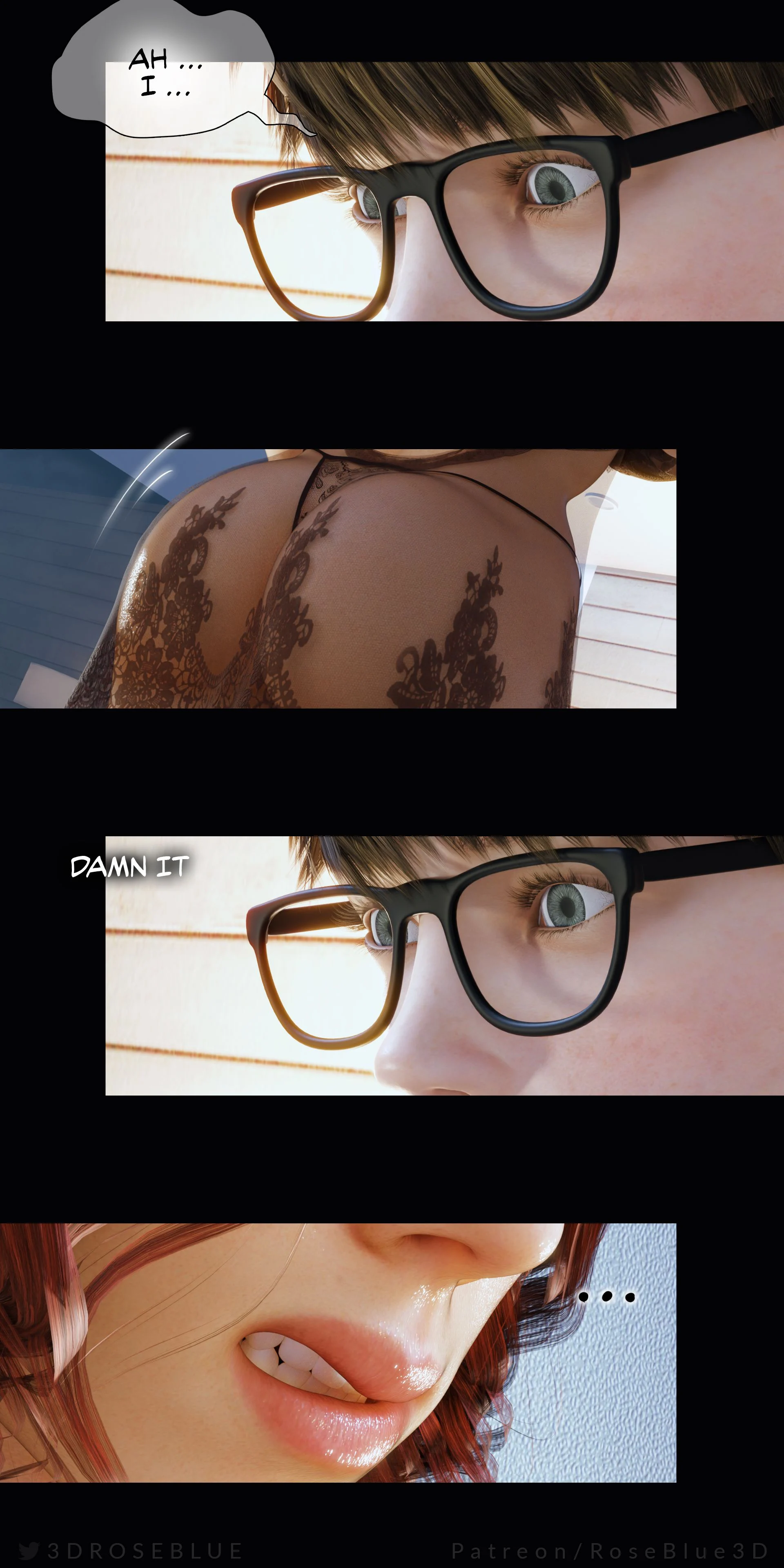 My Neighbor’s Widow [Rose Blue 3D] Chapter 4 - Page 55