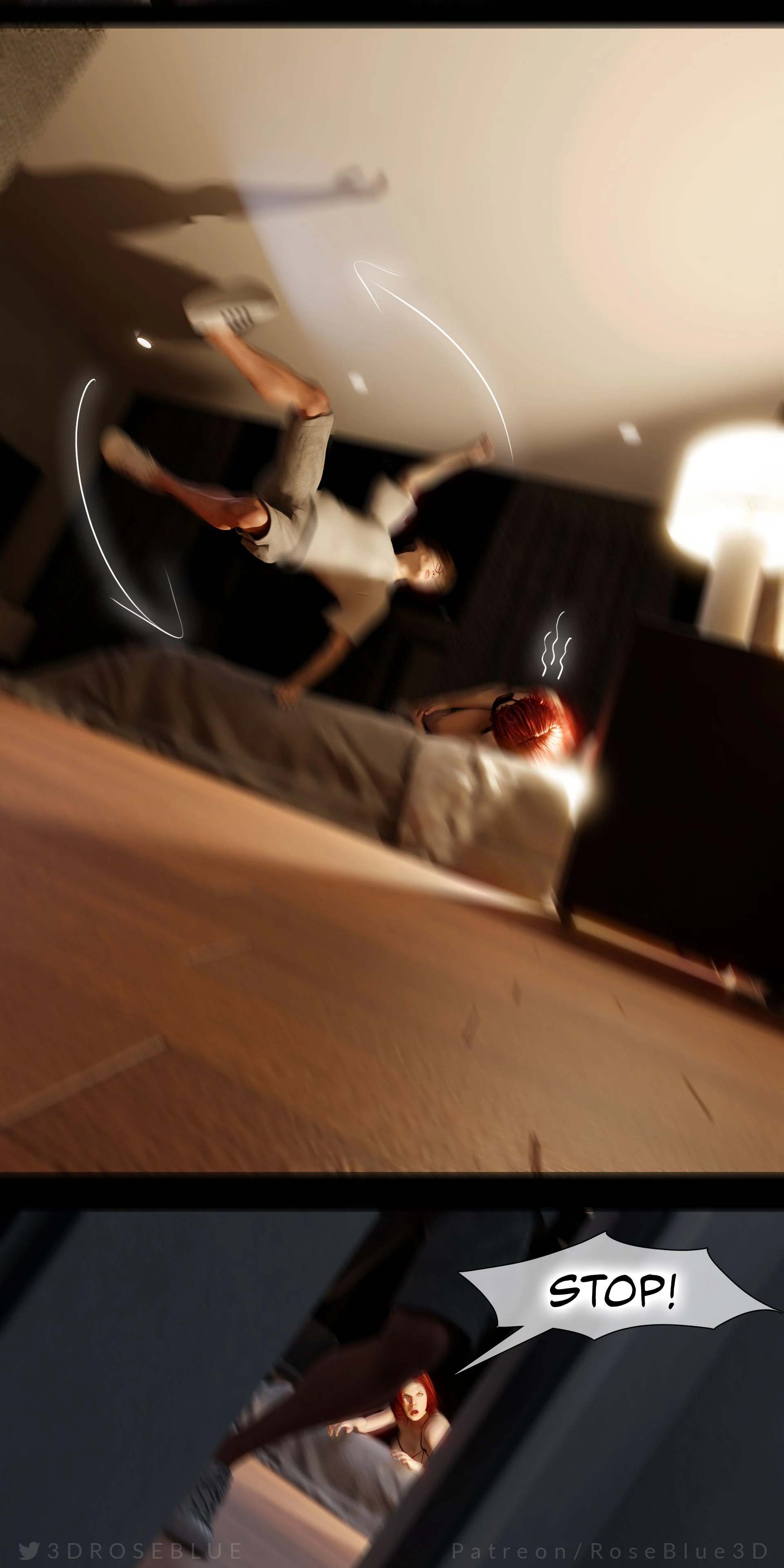 My Neighbor’s Widow [Rose Blue 3D] Chapter 4 - Page 82