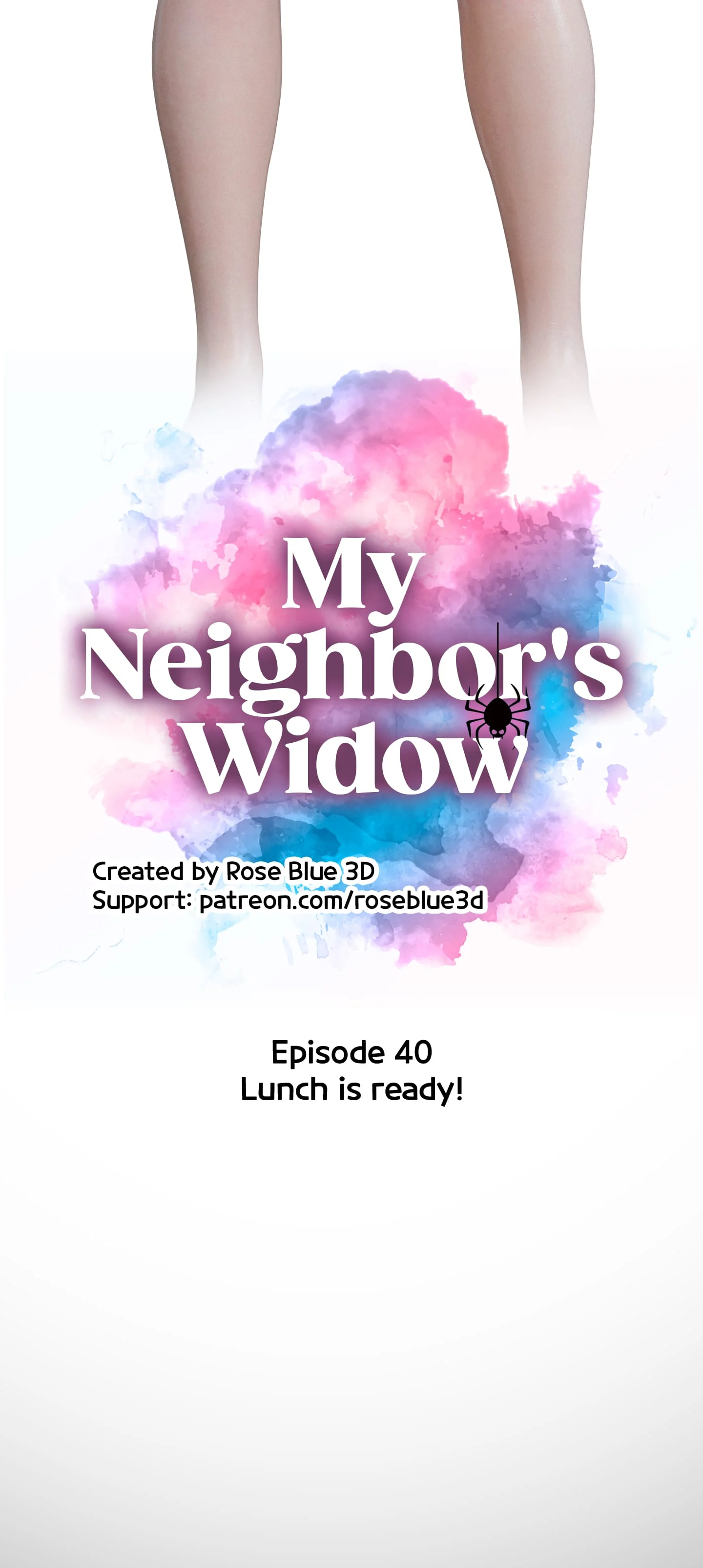 My Neighbor’s Widow [Rose Blue 3D] Chapter 40 - Page 23