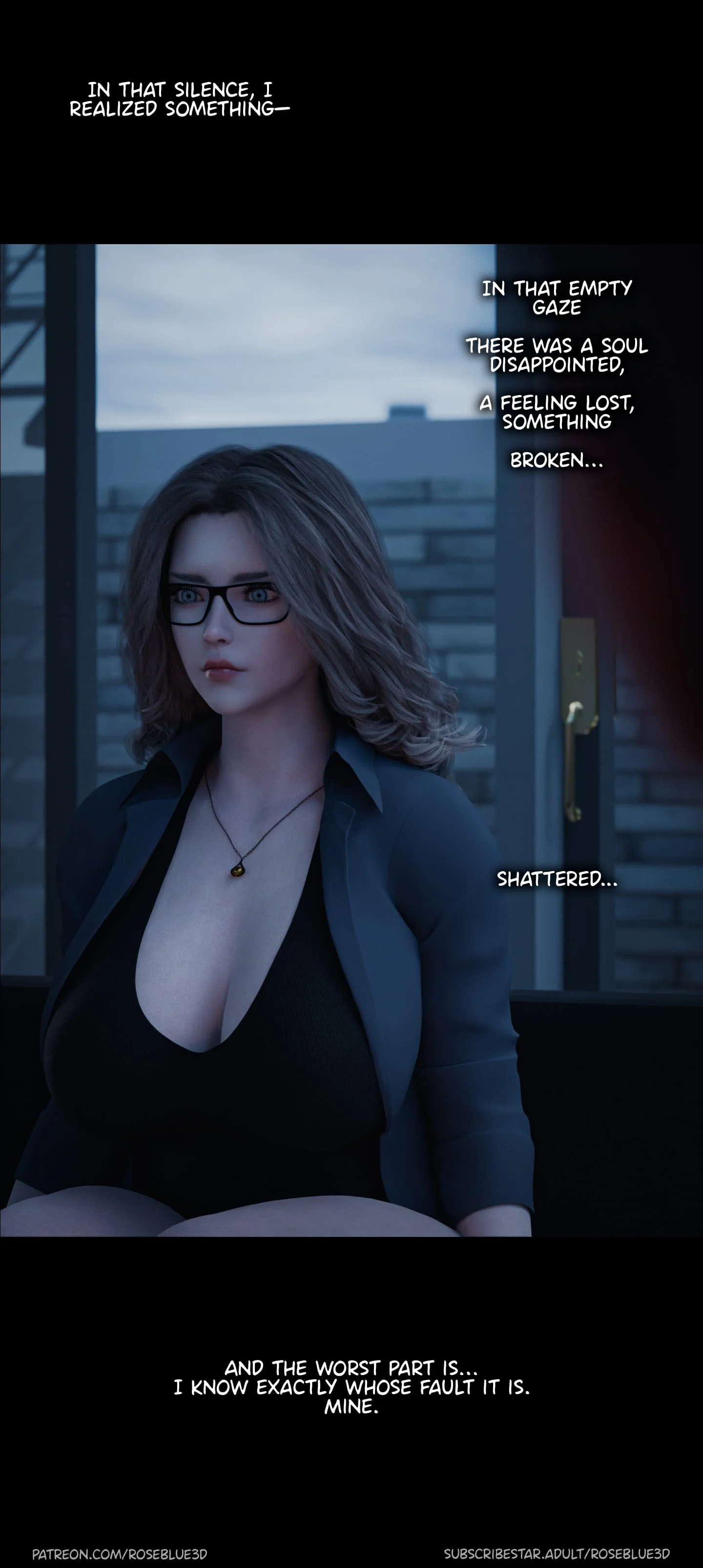My Neighbor’s Widow [Rose Blue 3D] Chapter 40 - Page 28
