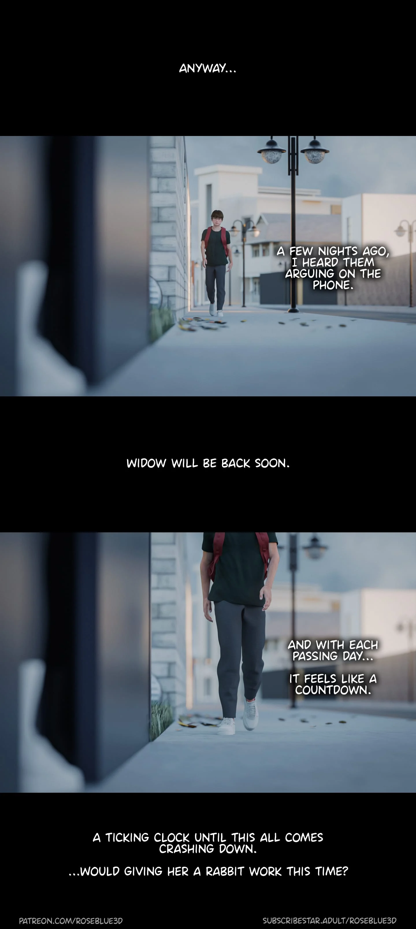 My Neighbor’s Widow [Rose Blue 3D] Chapter 40 - Page 32