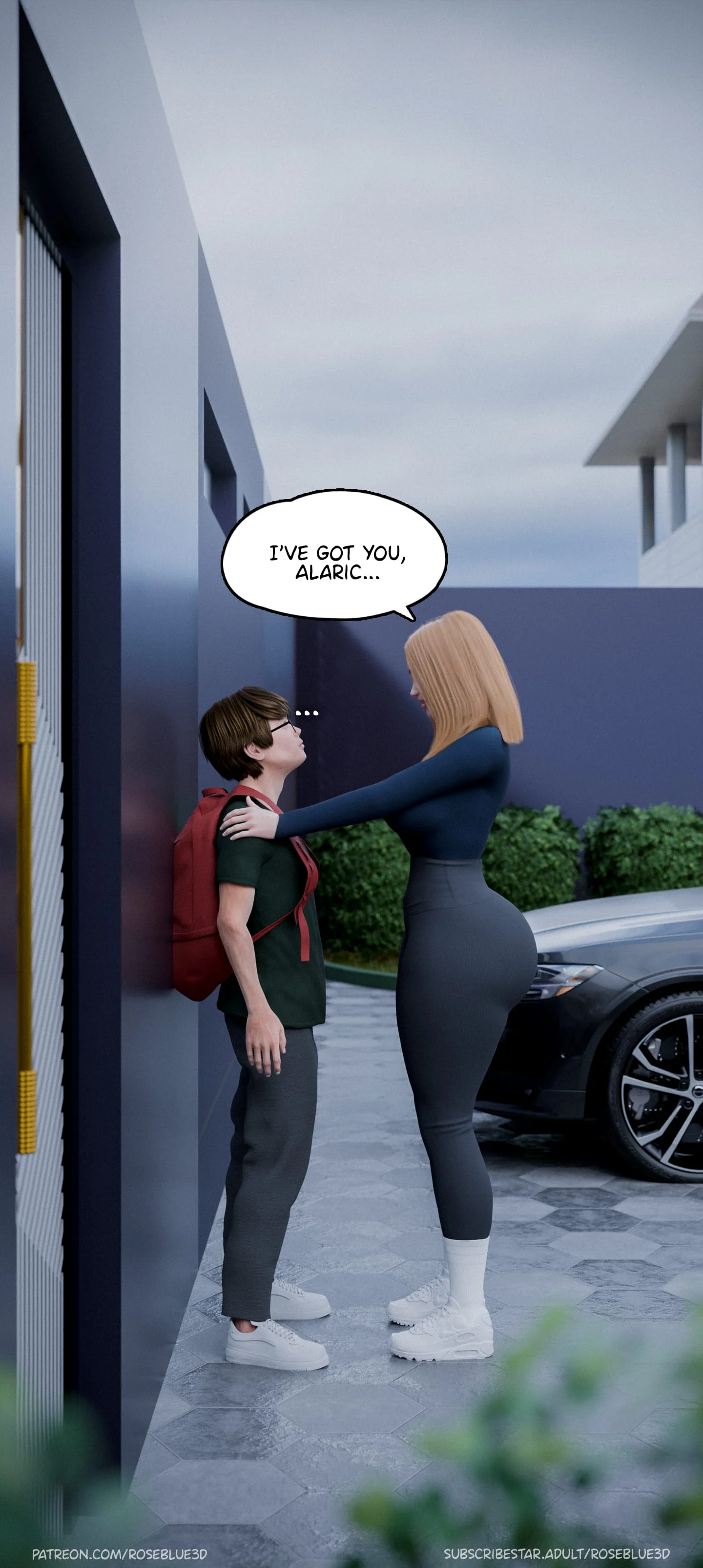 My Neighbor’s Widow [Rose Blue 3D] Chapter 40 - Page 36
