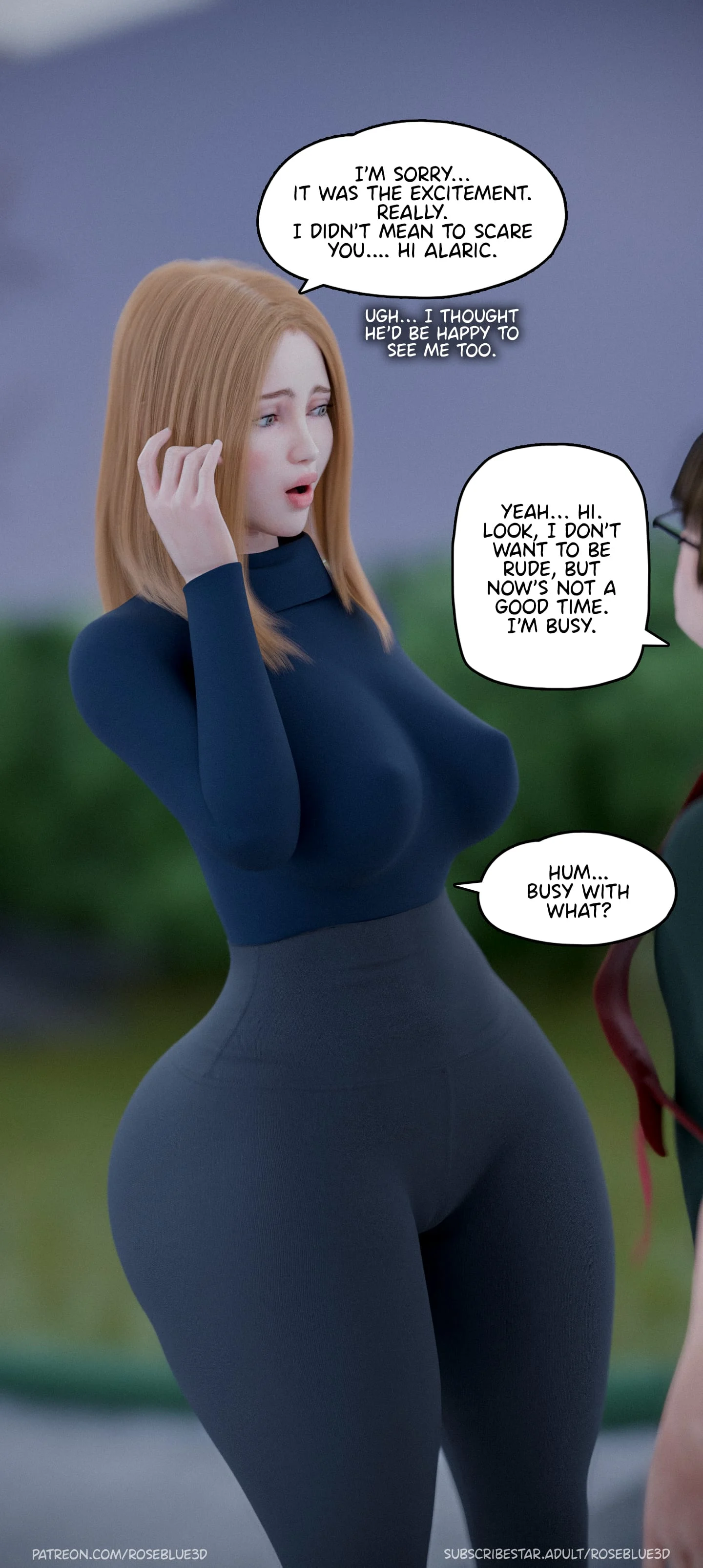 My Neighbor’s Widow [Rose Blue 3D] Chapter 40 - Page 39