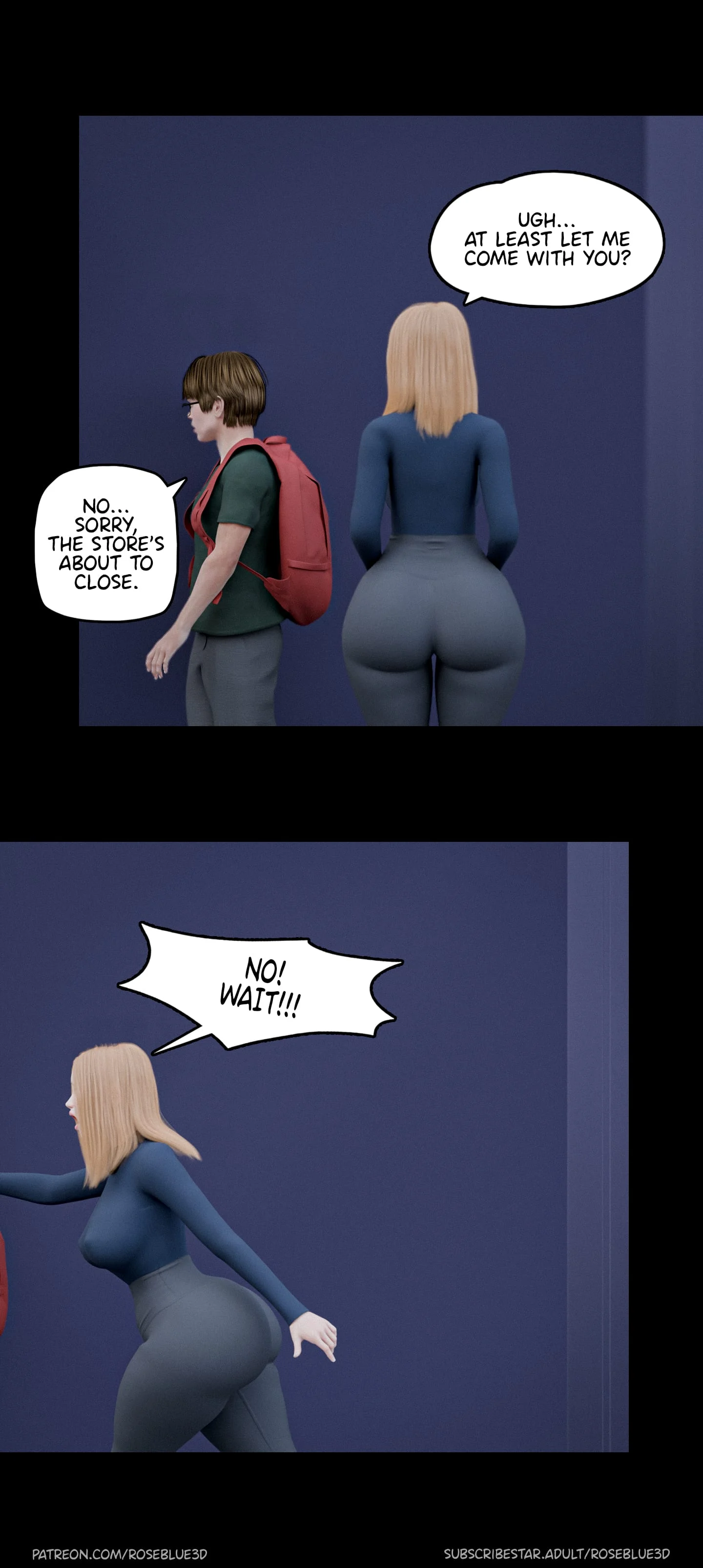 My Neighbor’s Widow [Rose Blue 3D] Chapter 40 - Page 42