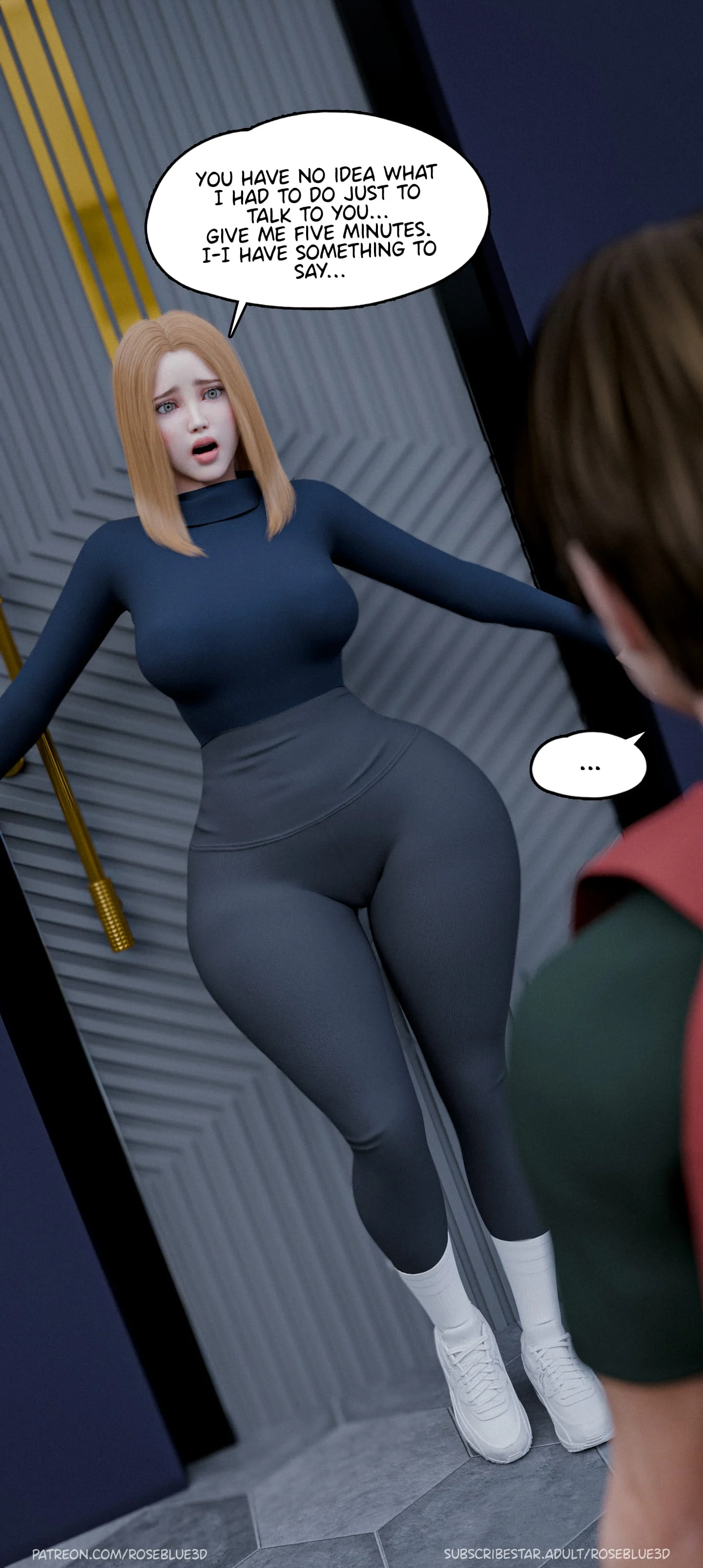 My Neighbor’s Widow [Rose Blue 3D] Chapter 40 - Page 44