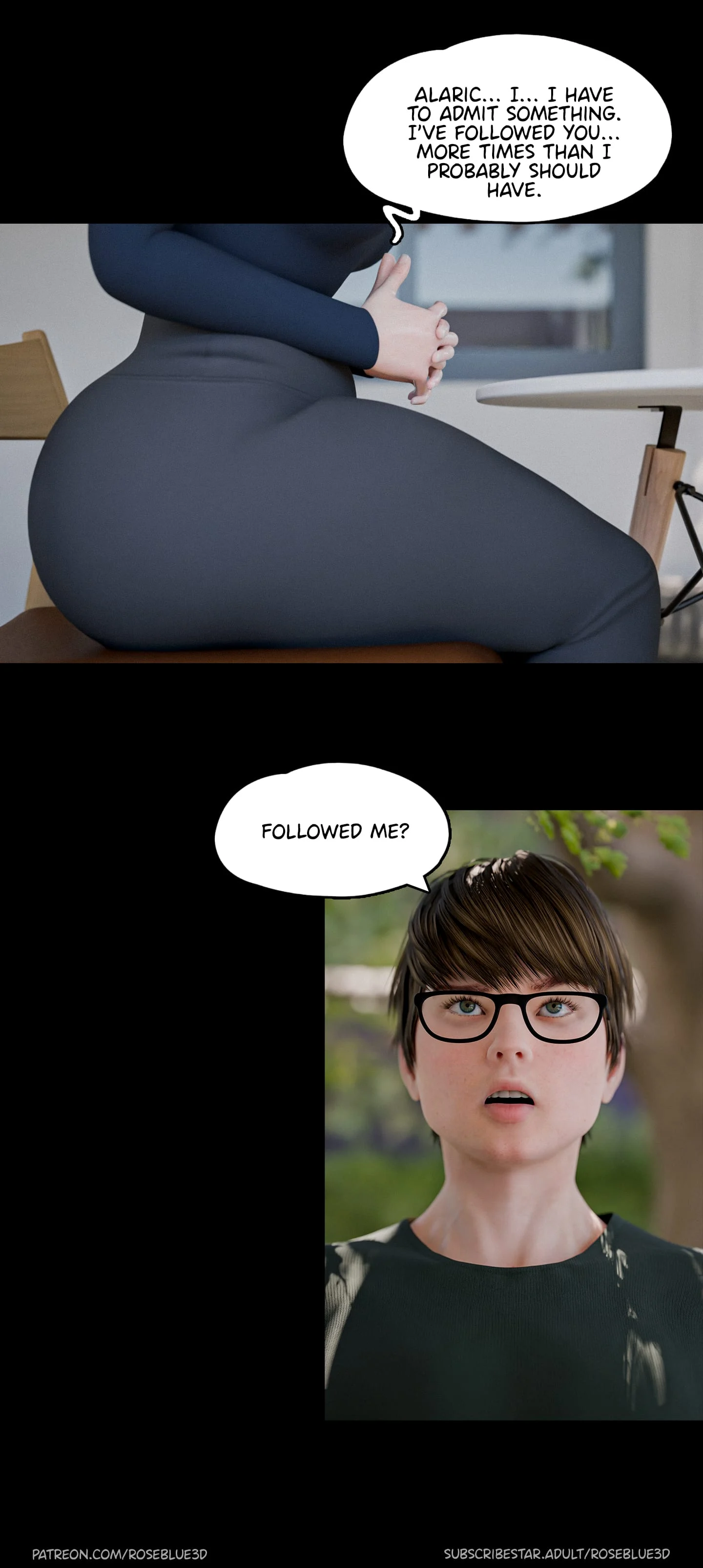 My Neighbor’s Widow [Rose Blue 3D] Chapter 40 - Page 51