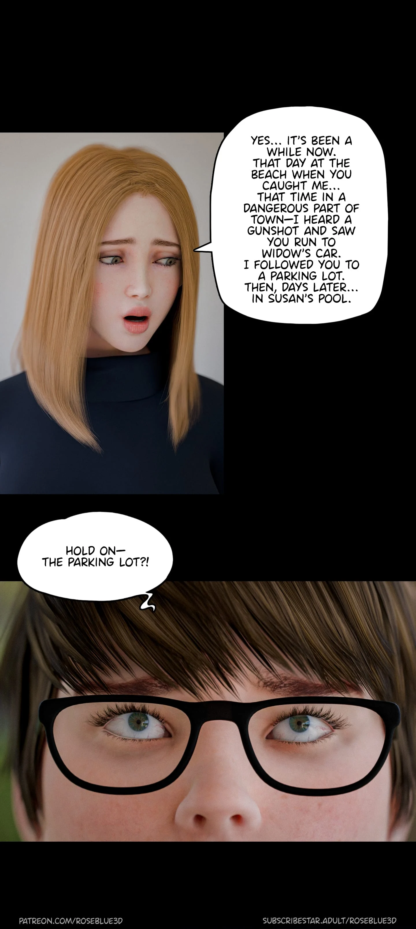 My Neighbor’s Widow [Rose Blue 3D] Chapter 40 - Page 52