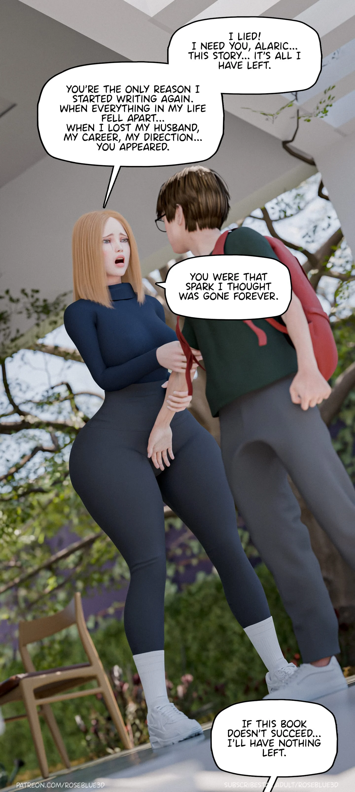 My Neighbor’s Widow [Rose Blue 3D] Chapter 40 - Page 66