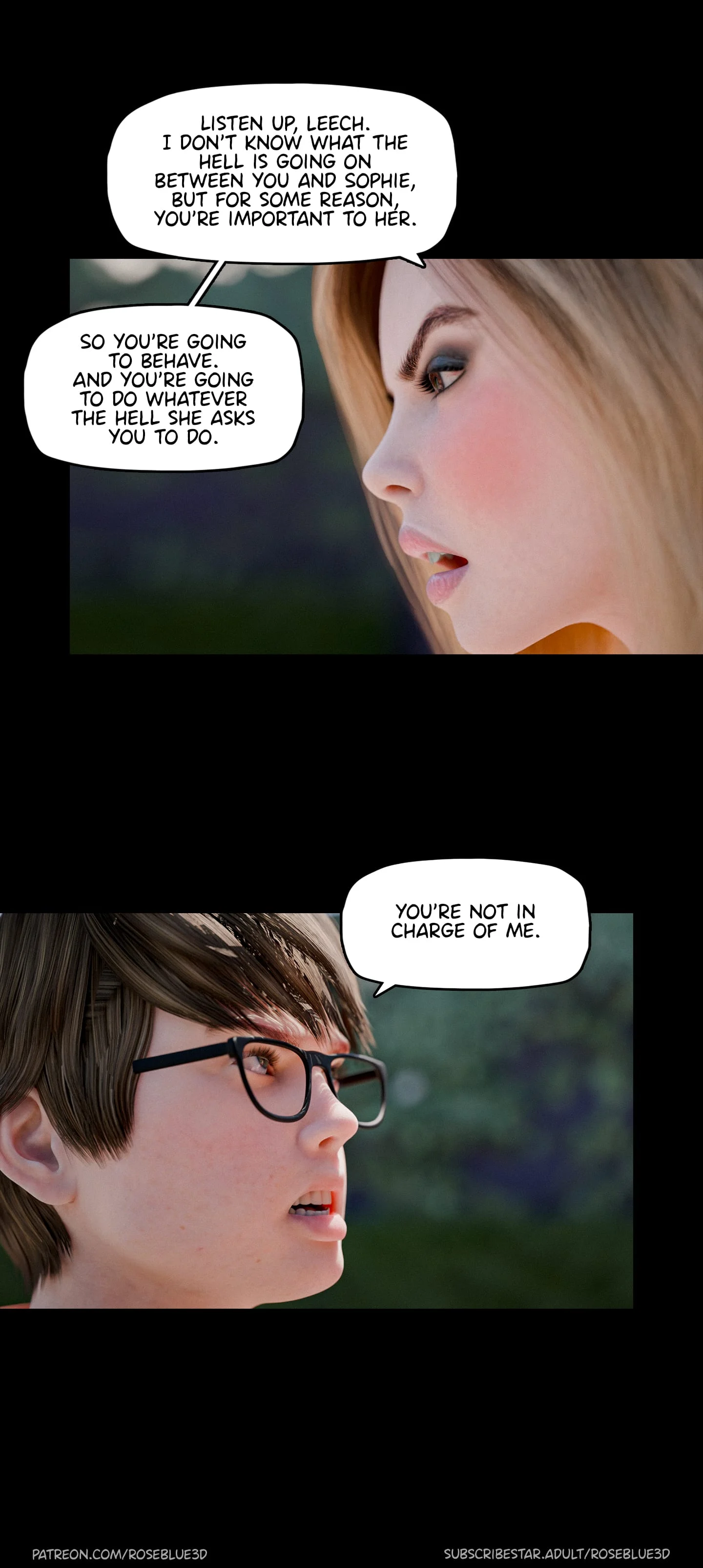 My Neighbor’s Widow [Rose Blue 3D] Chapter 40 - Page 74